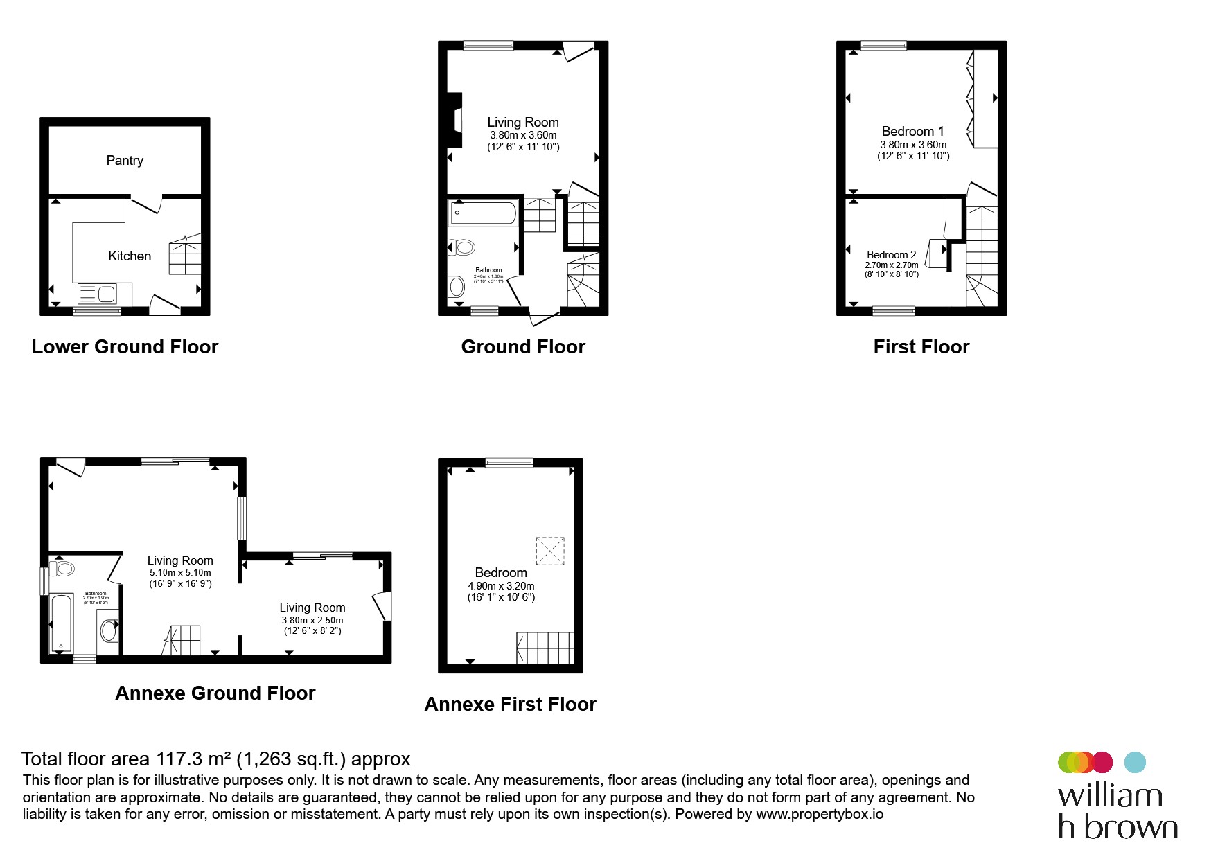 1, Willow Cottages, 35, High Street, Norwich floorplan
