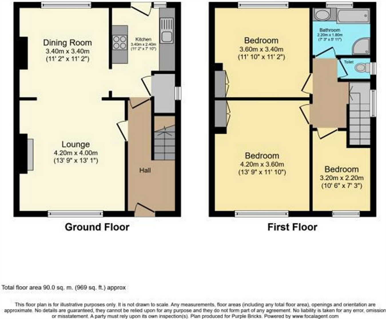 3 Bedrooms Semi-detached house for sale in Ennerdale Crescent, Burnham, Berkshire SL1