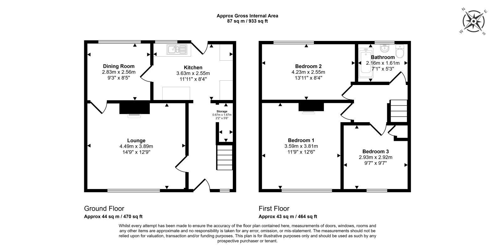 4 Lime Grove, 4 Lime Grove, Heywood floorplan