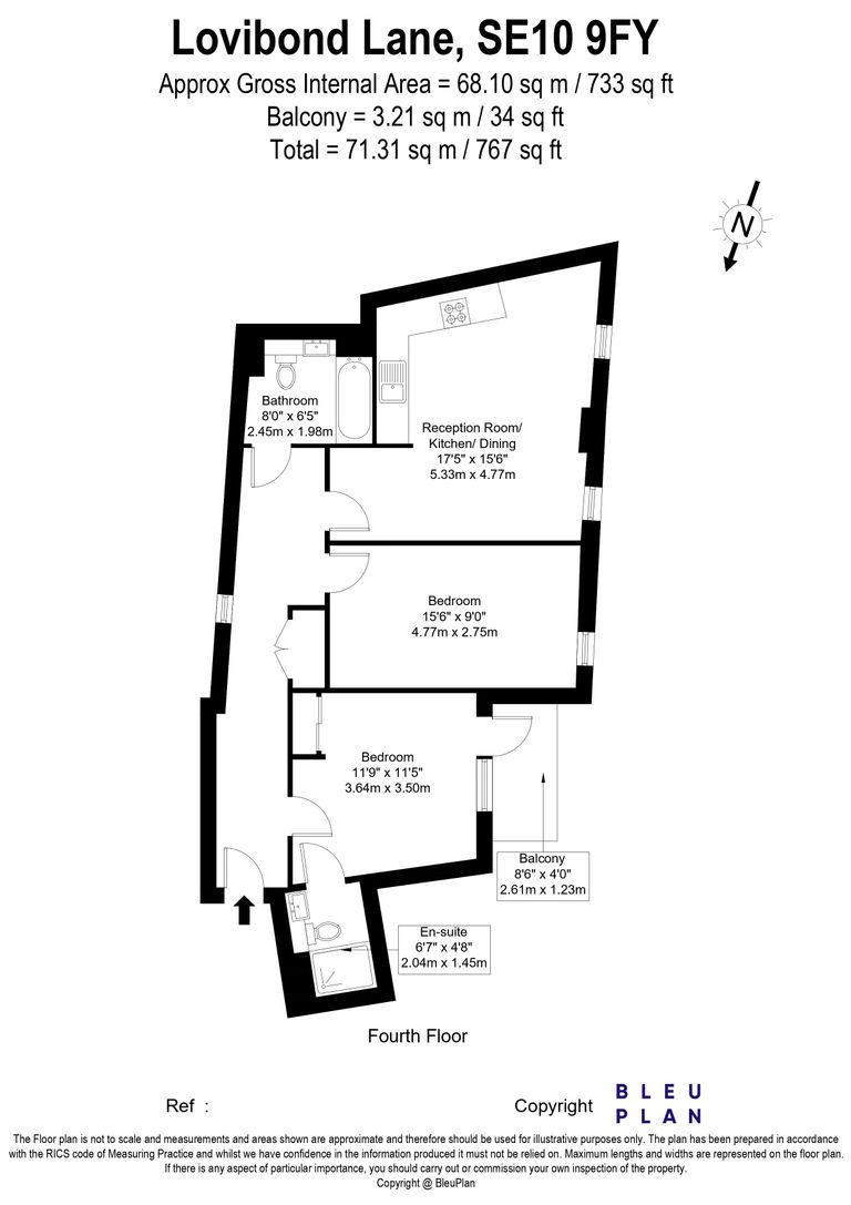 0 Bellville House, Lovibond Lane, Greenwich floorplan