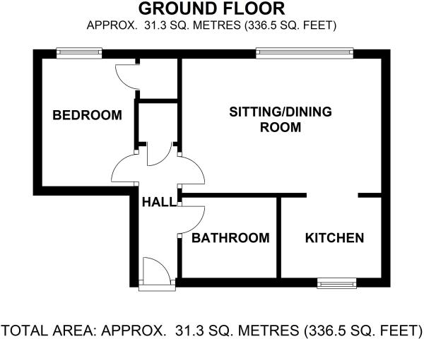 1 Bedrooms Flat to rent in Leather Bottle Lane, Chichester PO19