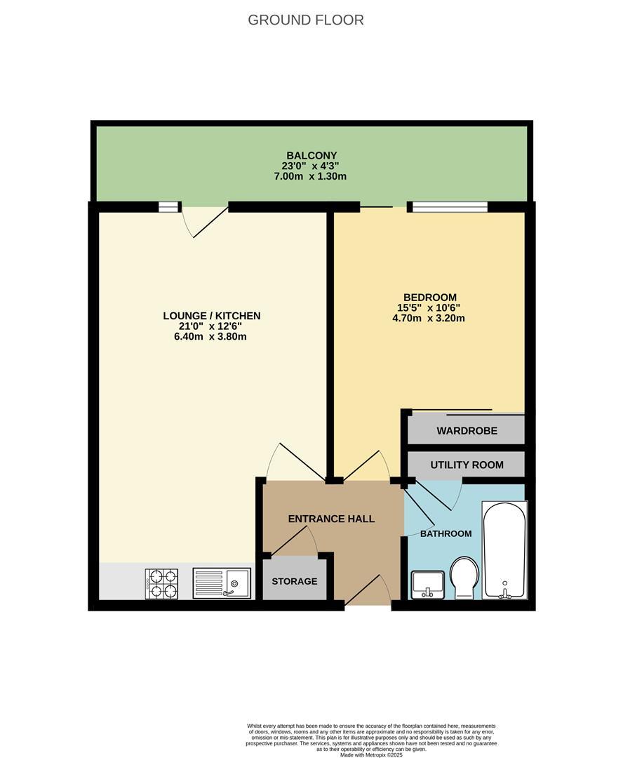 55 Highcross Street, Leicester floorplan