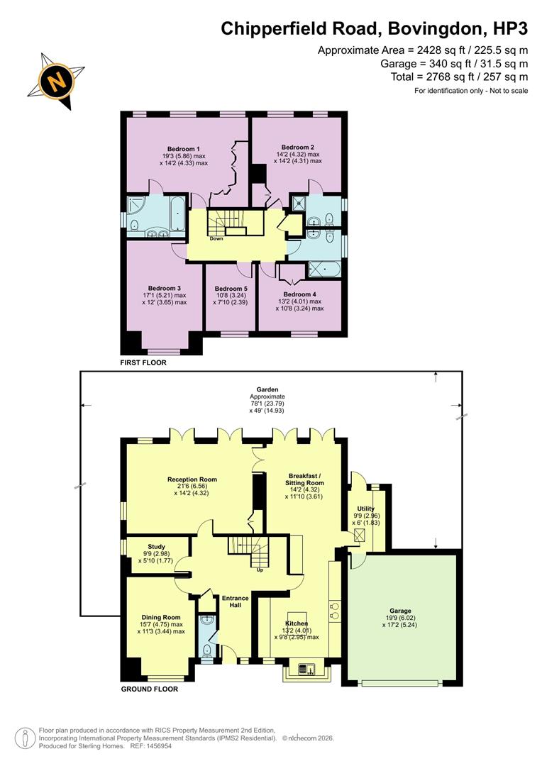 Tulip Tree House, 30b Chipperfield Road, Bovingdon floorplan