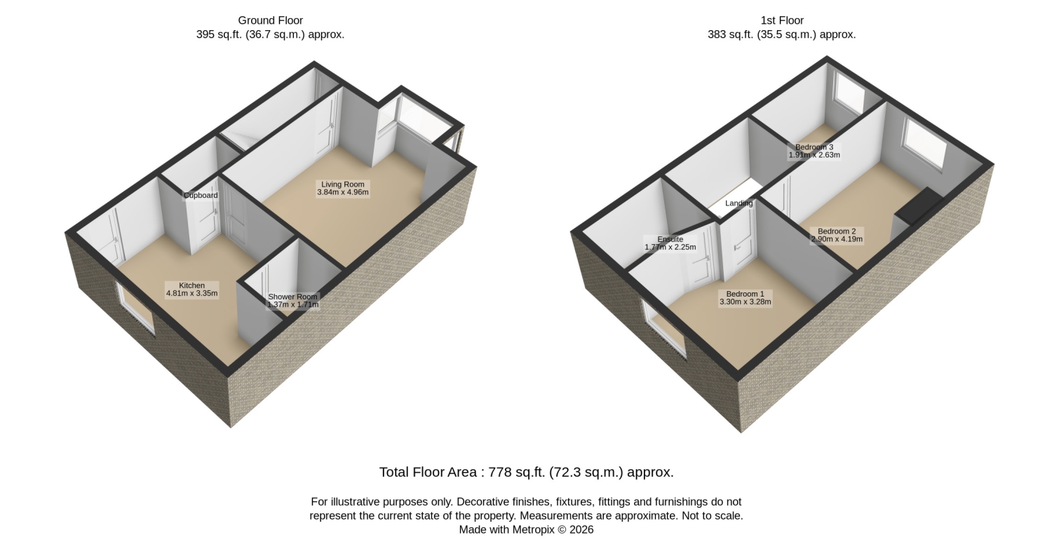 1, Jameson Street, Consett floorplan