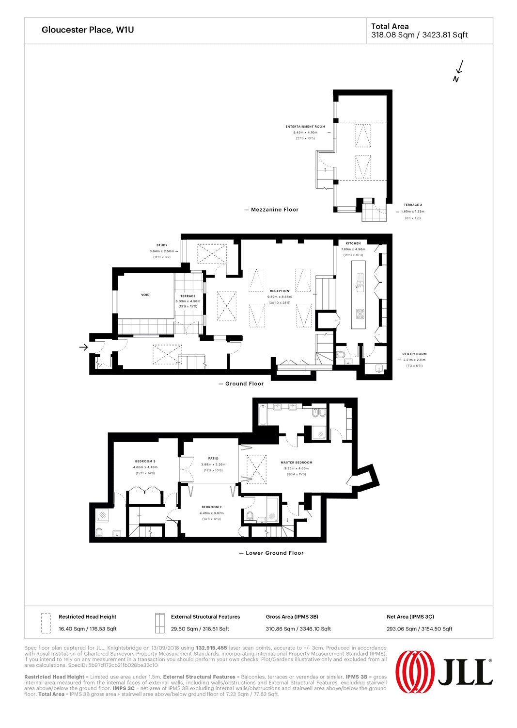 3 Bedrooms Flat to rent in Gloucester Place, Marylebone, London W1U