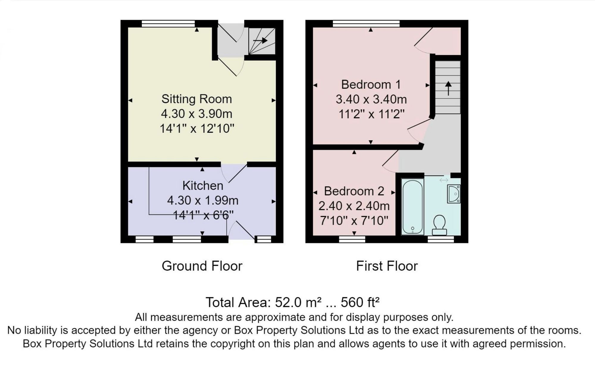 9 Queens Road, Knaresborough floorplan