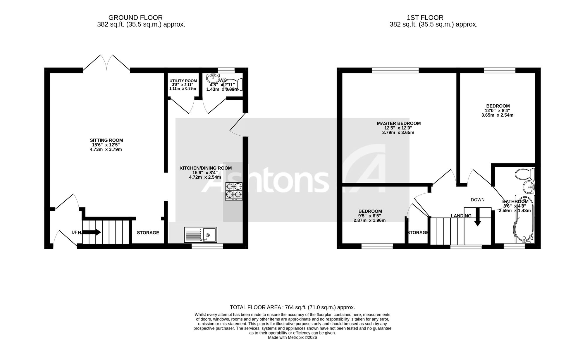 51 Grange Road, Wigan floorplan