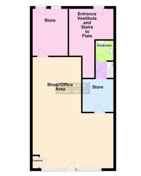 16, Regent Street, Burnham on Sea floorplan