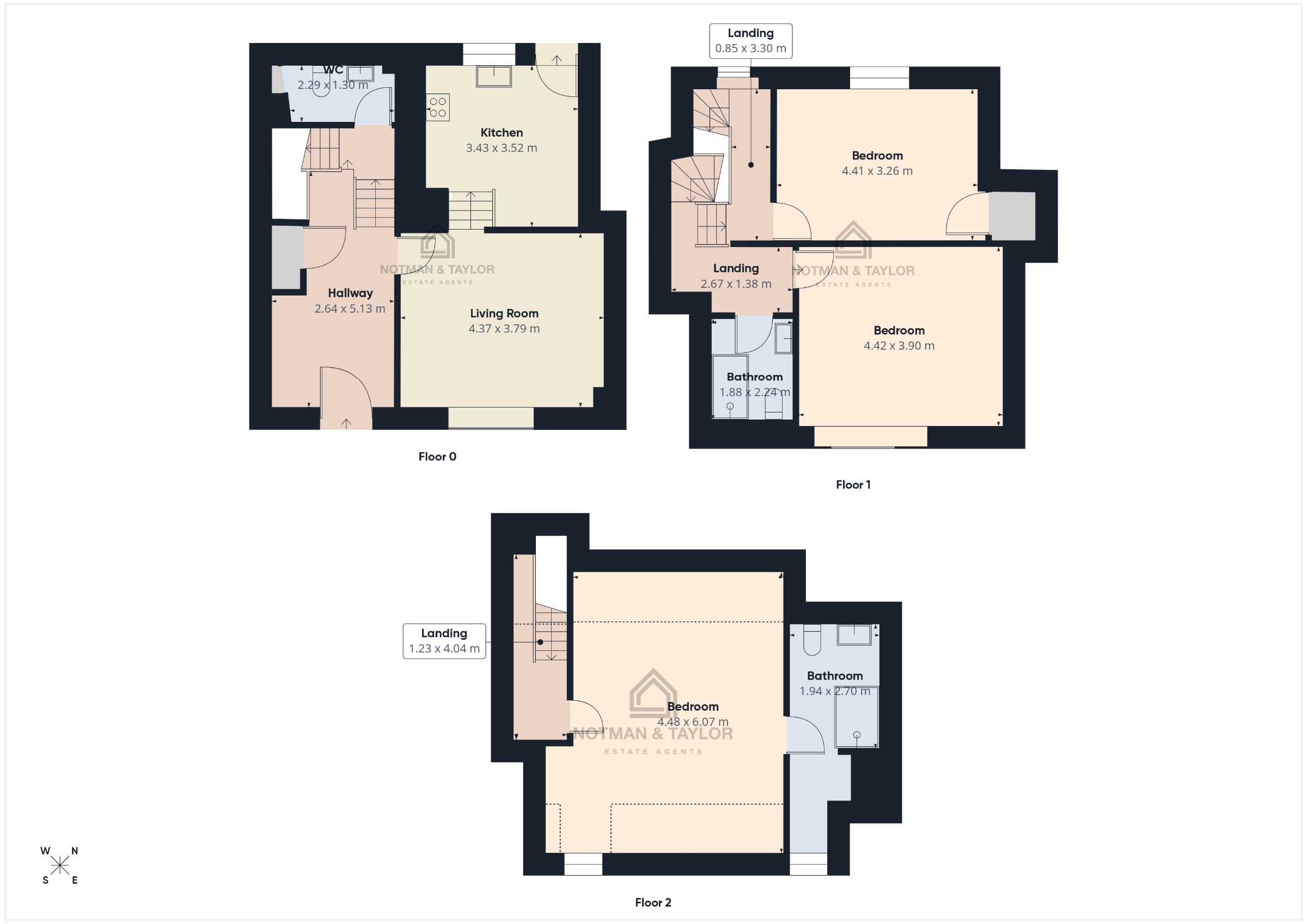 5b New Street, Millbrook, Torpoint floorplan