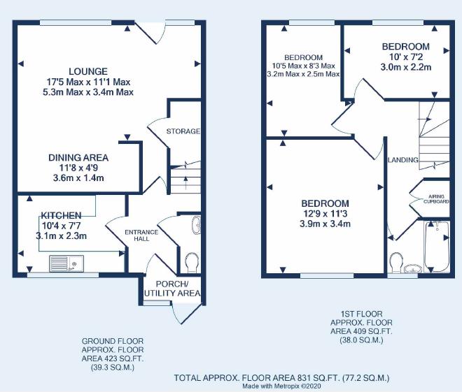 10, Concorde Drive, Bristol floorplan