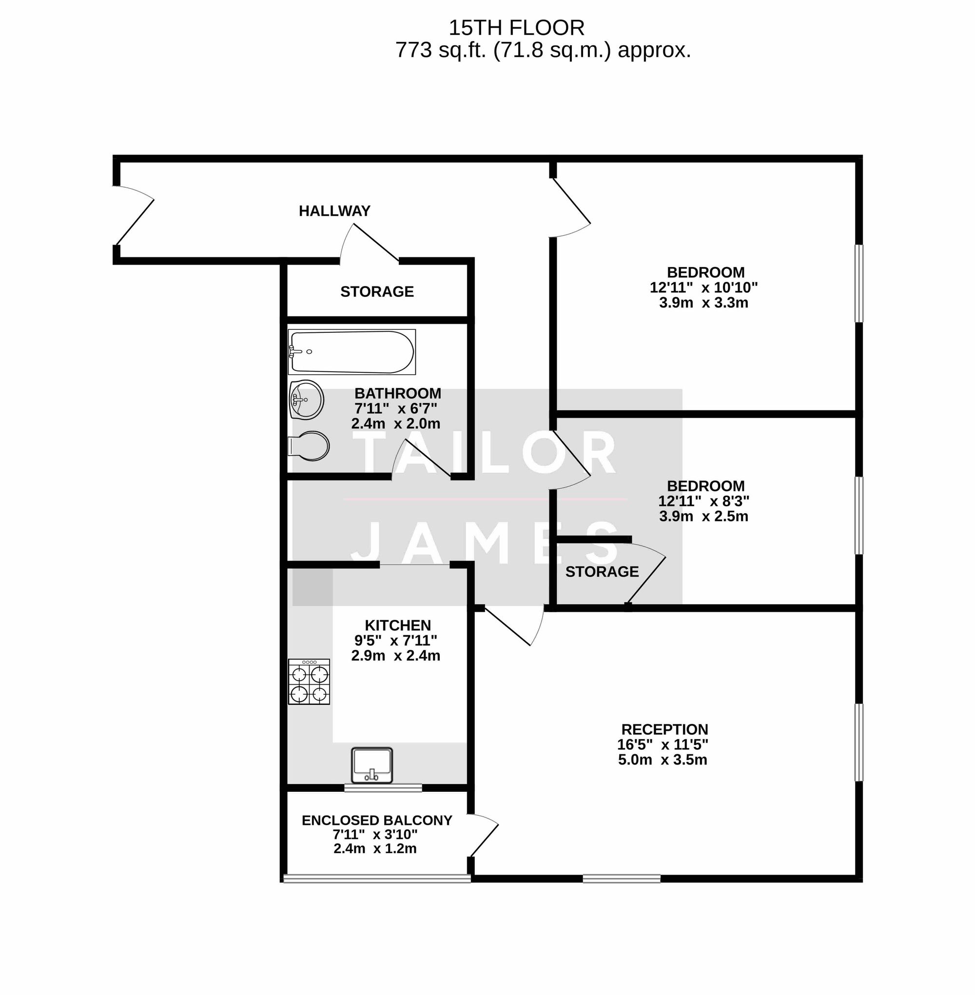 Montague Street, Brighton floorplan