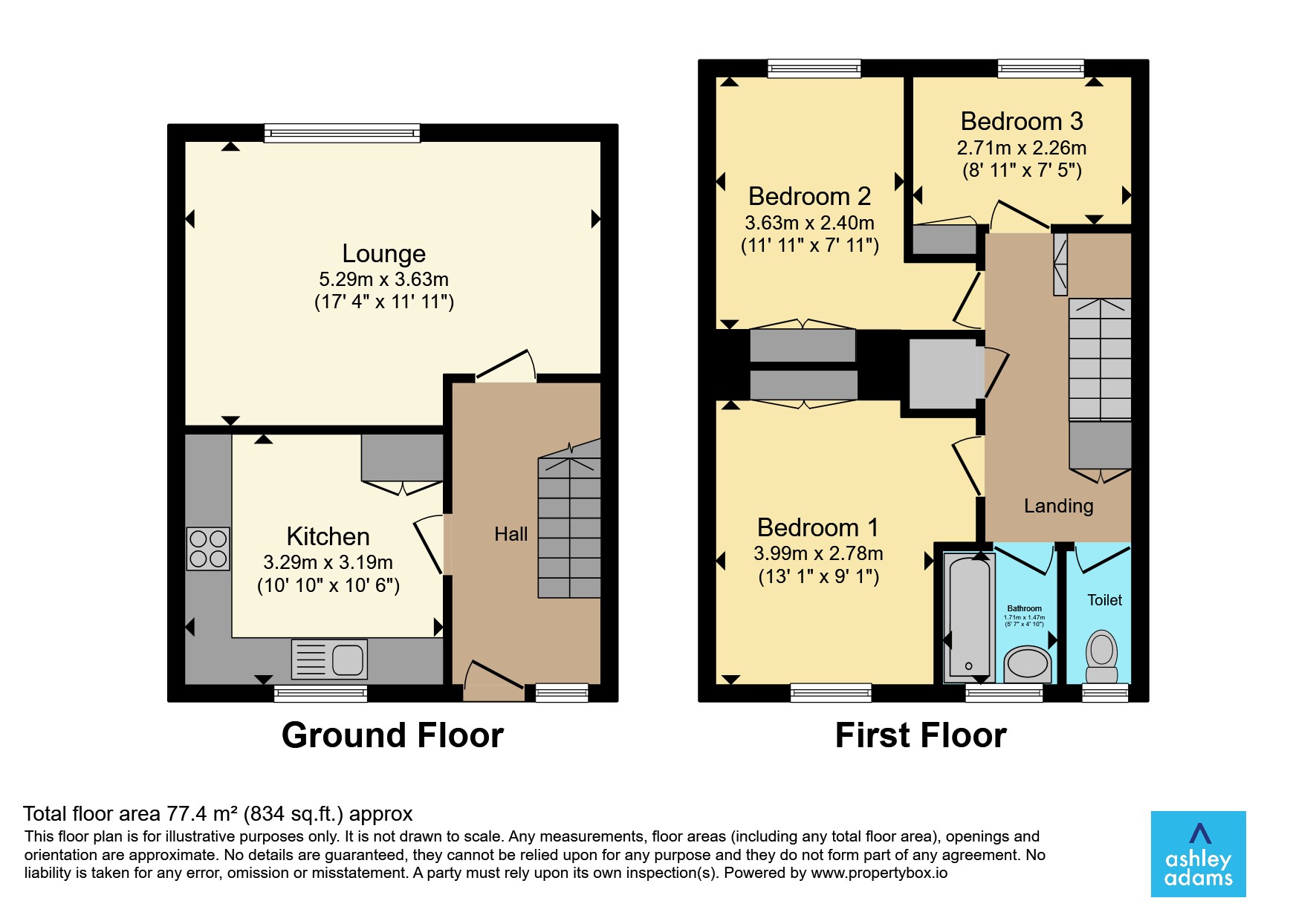 42, Duke Street, Derby floorplan