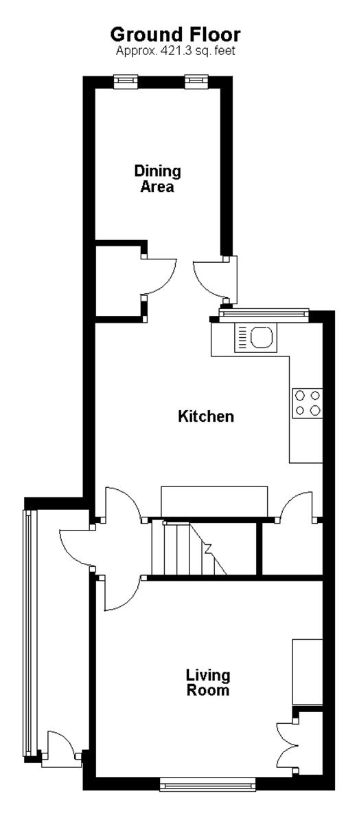 2 Bedrooms Terraced house for sale in Dynevor Road, Tunbridge Wells TN4