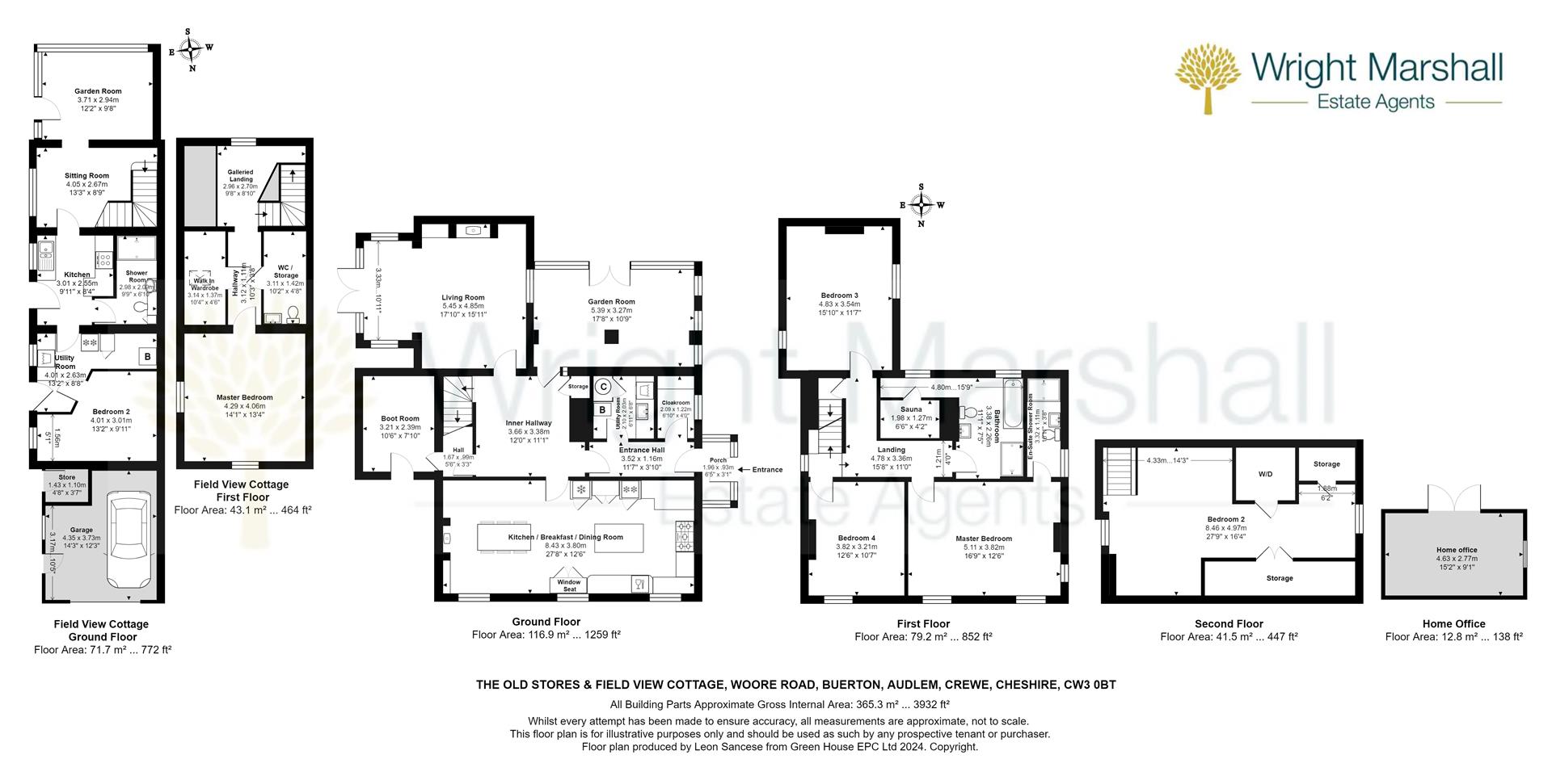 The Old Stores, Woore Road, Audlem floorplan