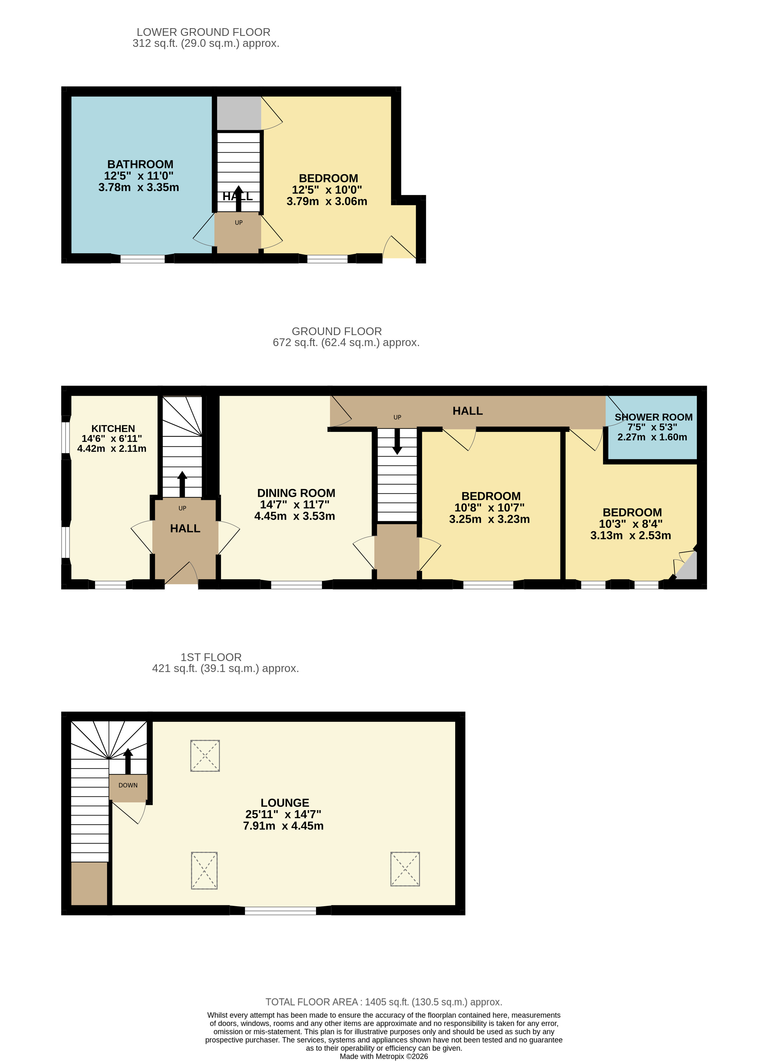 15, West Shore, Anstruther floorplan