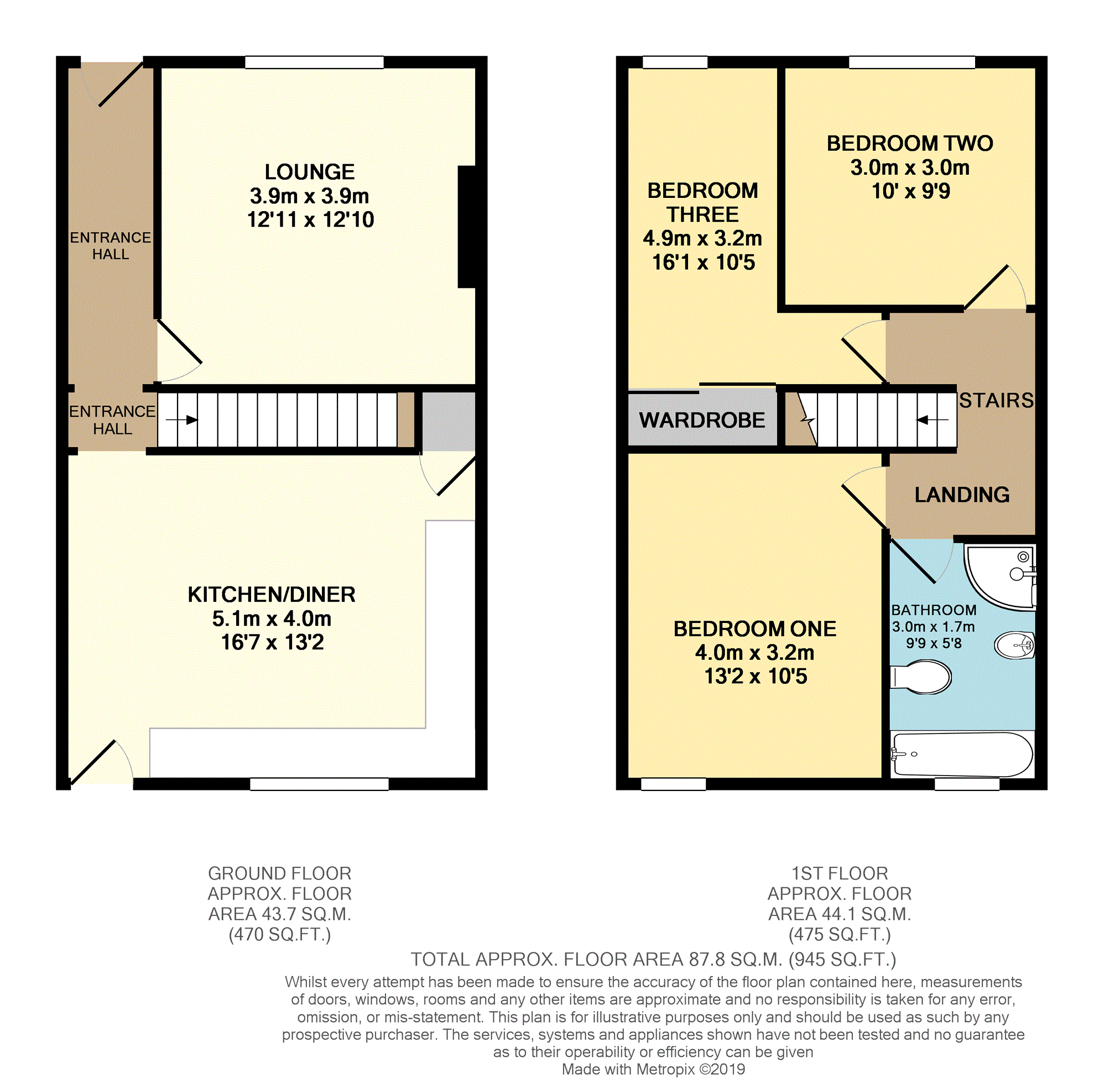 3 Bedrooms Terraced house for sale in Wakefield Road, Dewsbury WF12