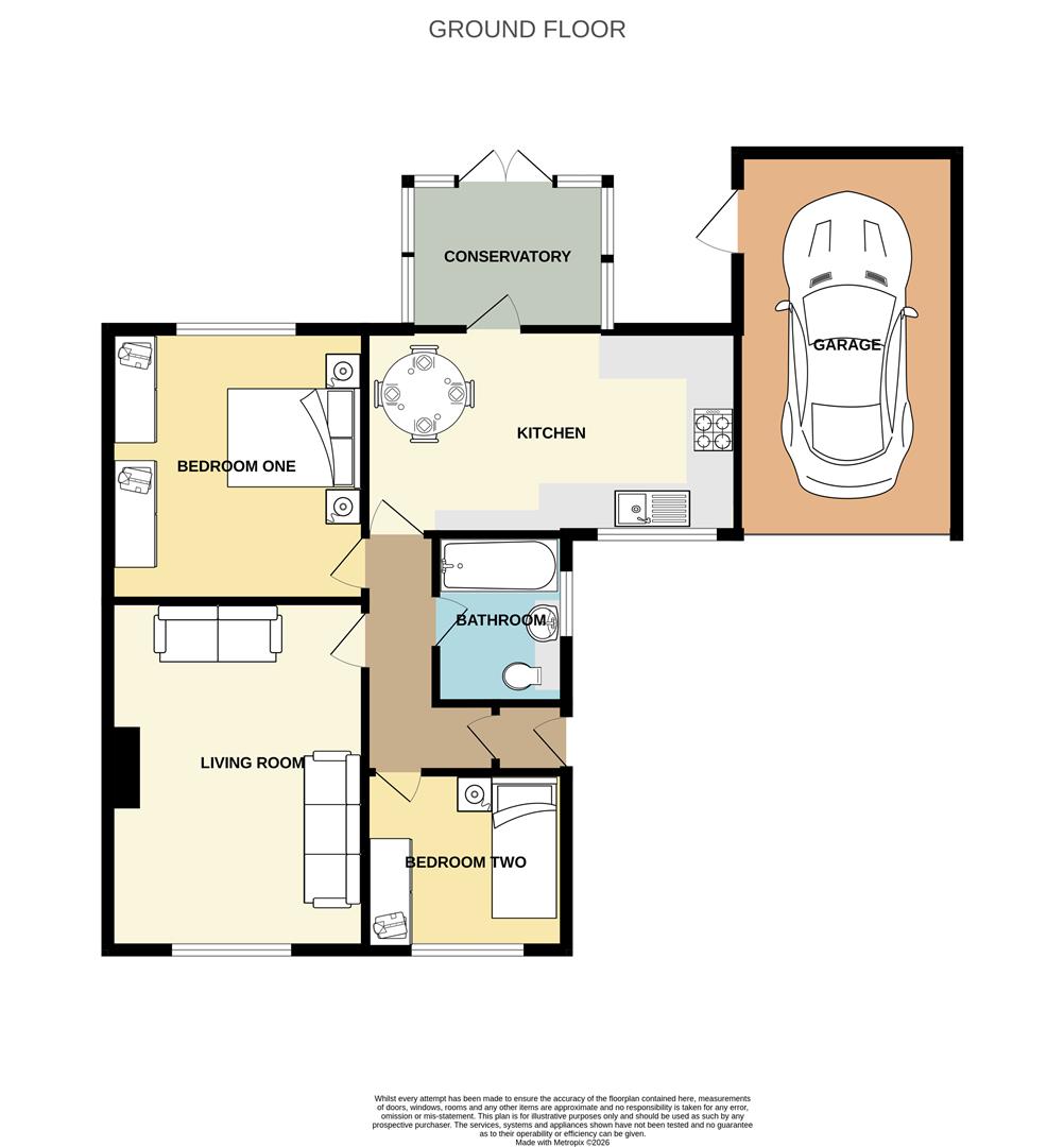 2, The Square, Pevensey floorplan