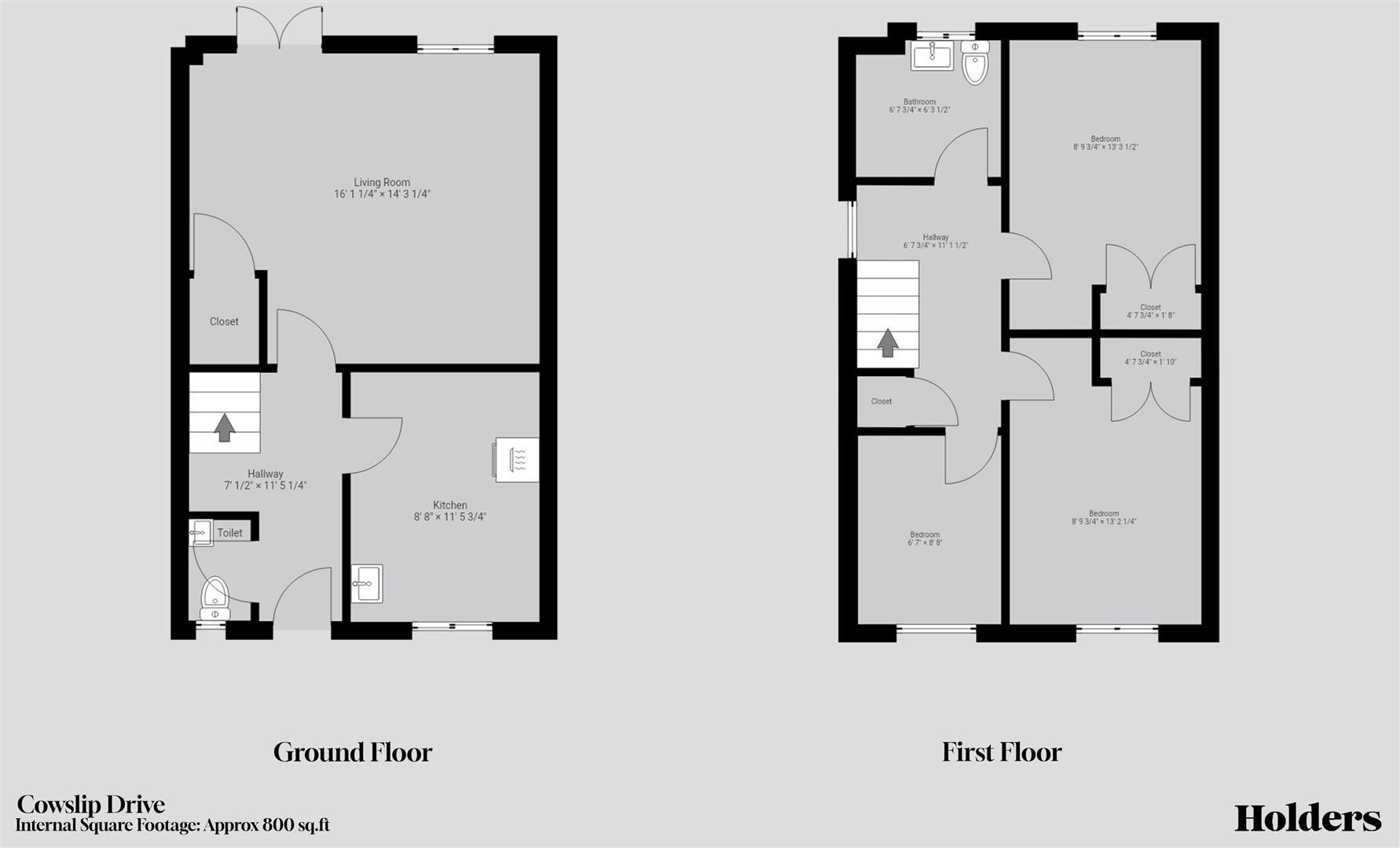 5, Cowslip Drive, Loughborough floorplan