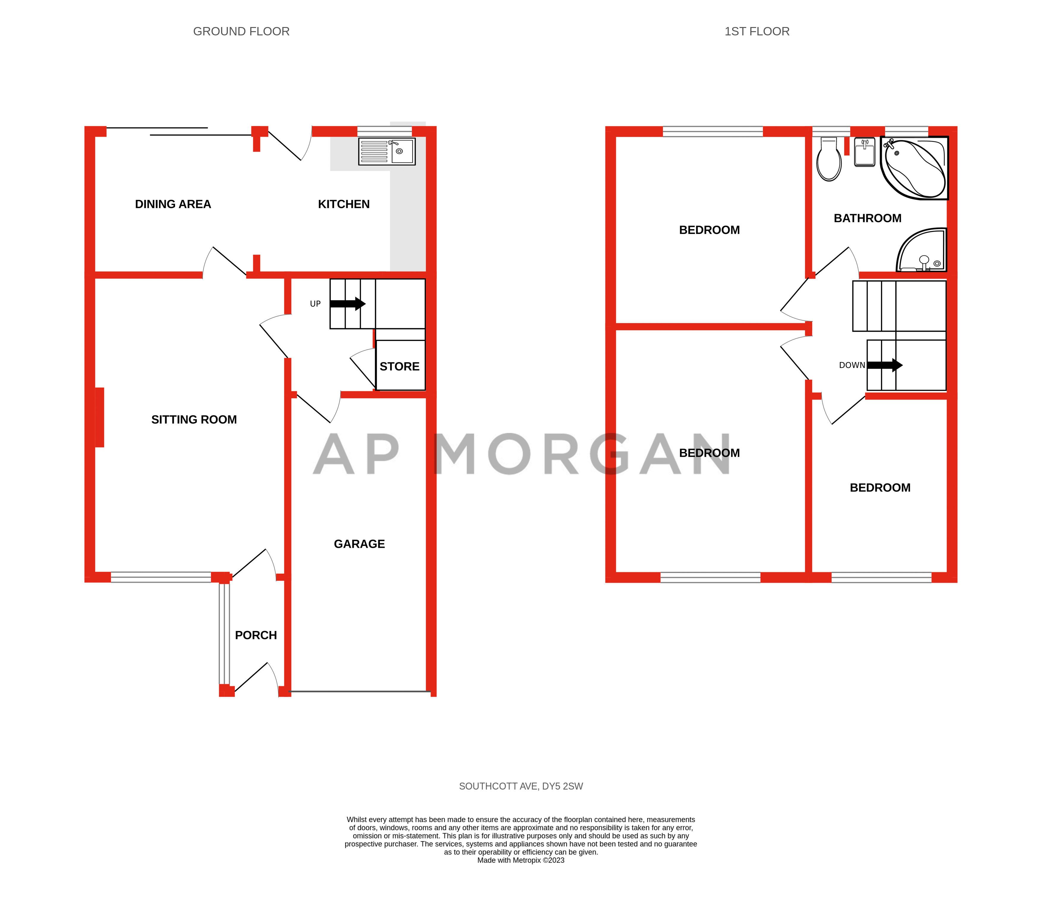 Southcott Avenue, Withymoor, Brierley Hill DY5, 3 bedroom semidetached