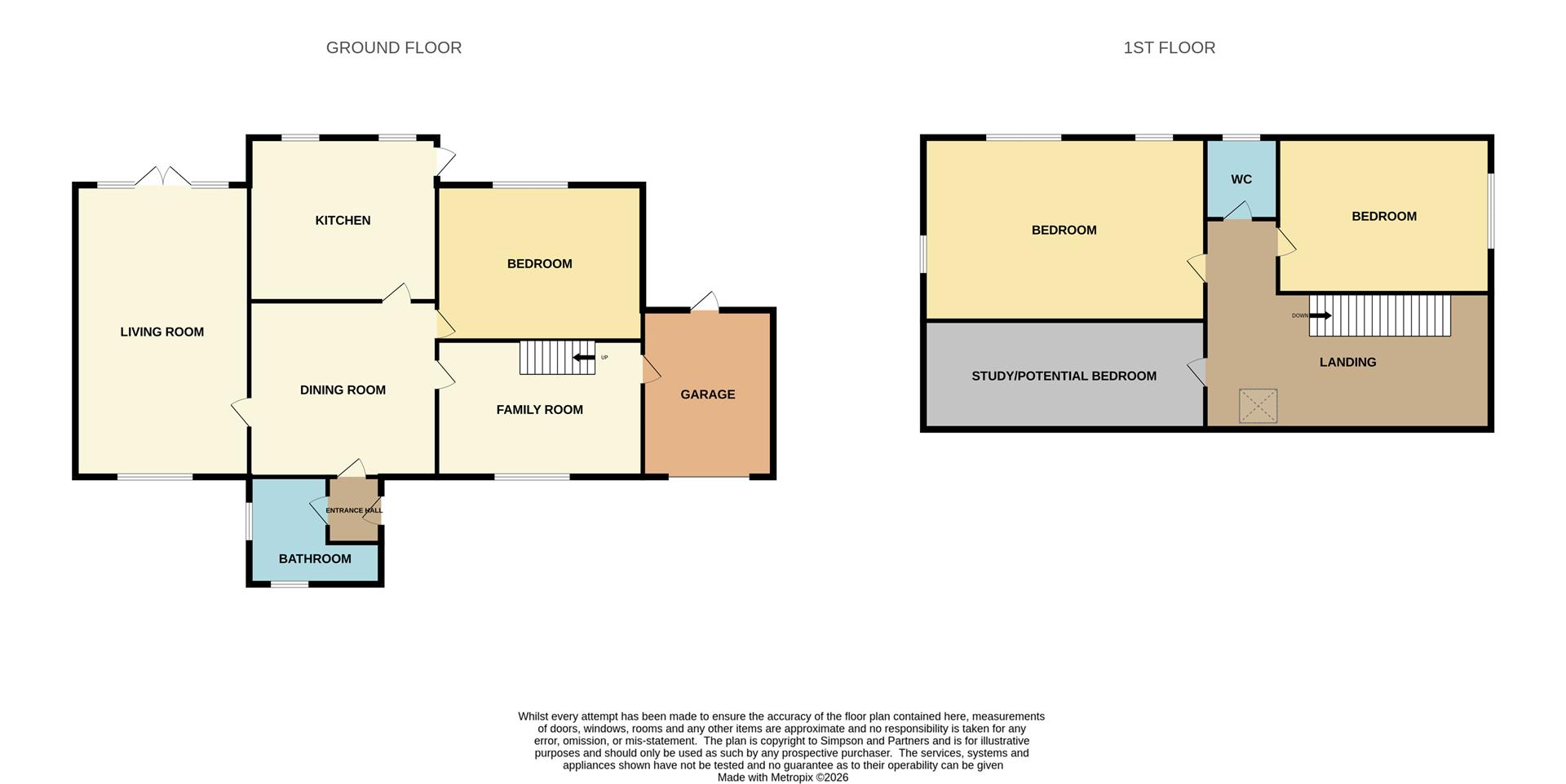 10, Moores Close, Bedford floorplan