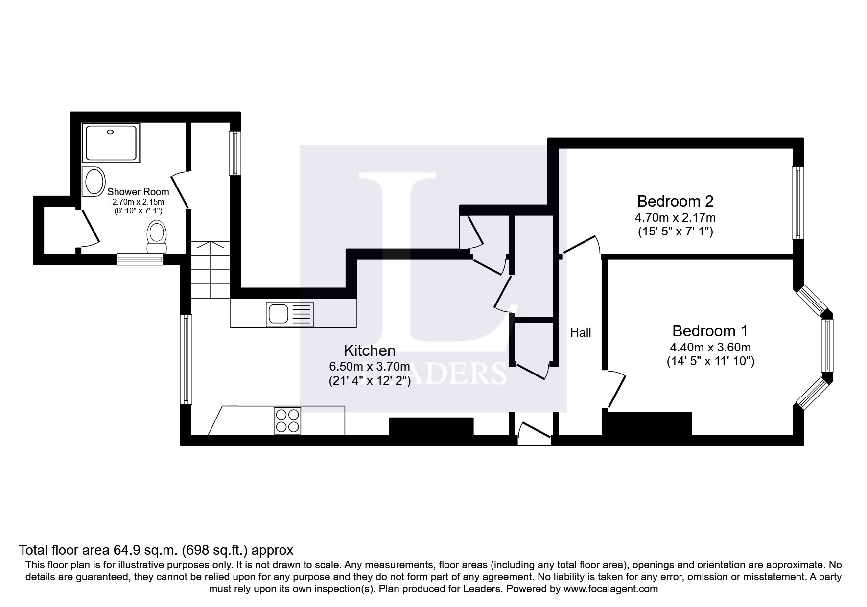 Flat 3, 28, Alhambra Road, Alhambra Road floorplan