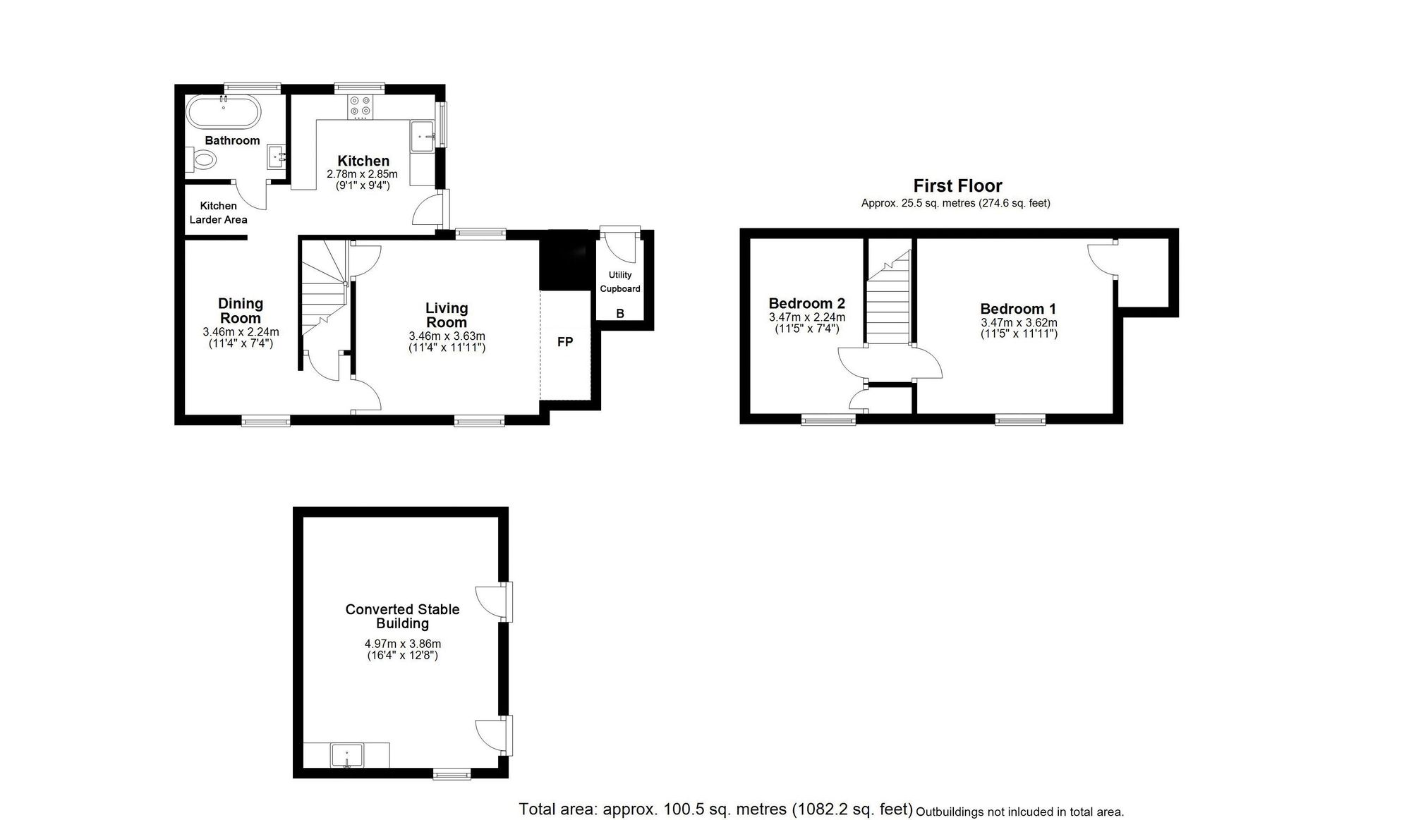Poplar Lane, Forest Row RH18, 2 bedroom semidetached house for sale