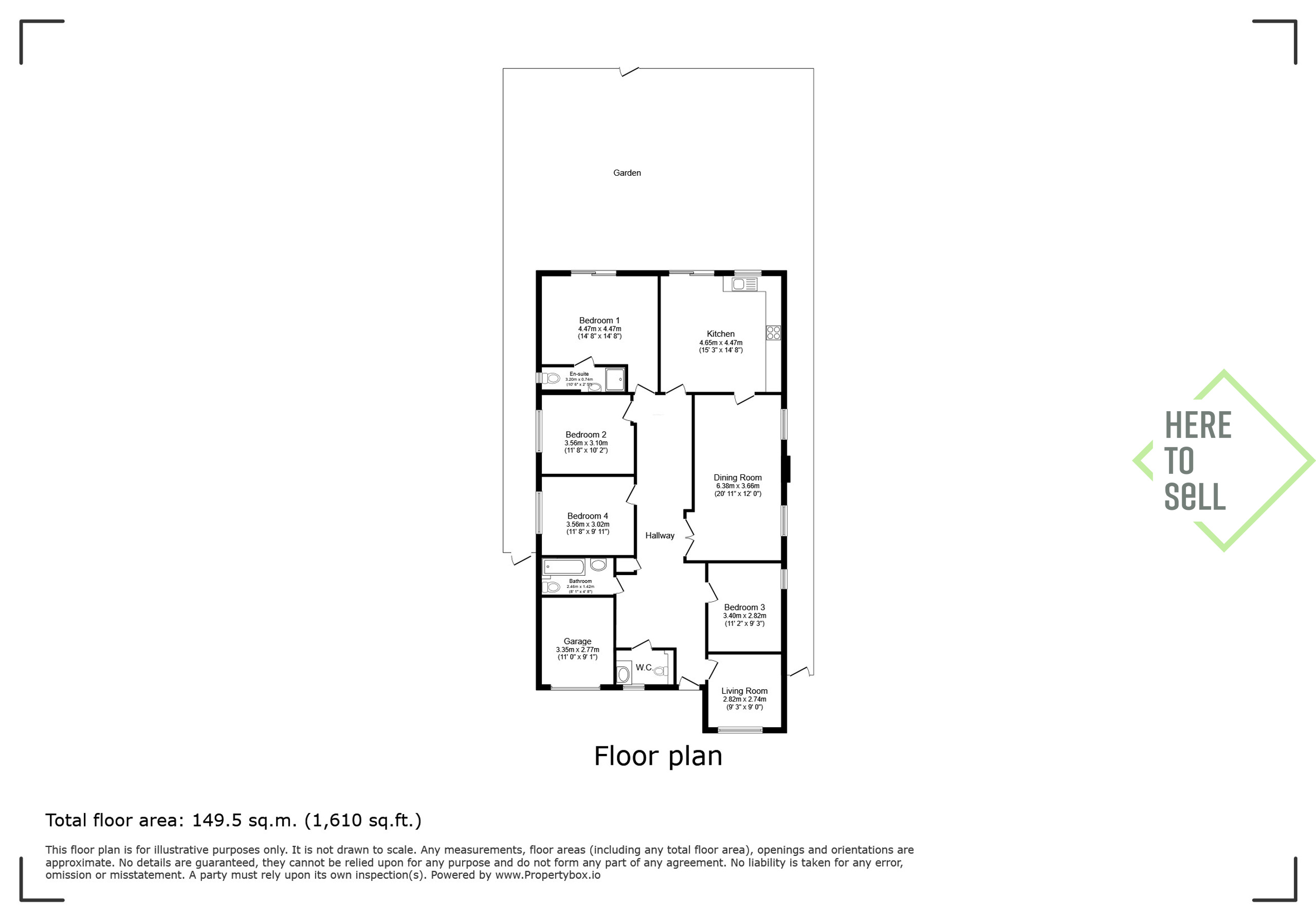 27 Newmans Way, Barnet floorplan