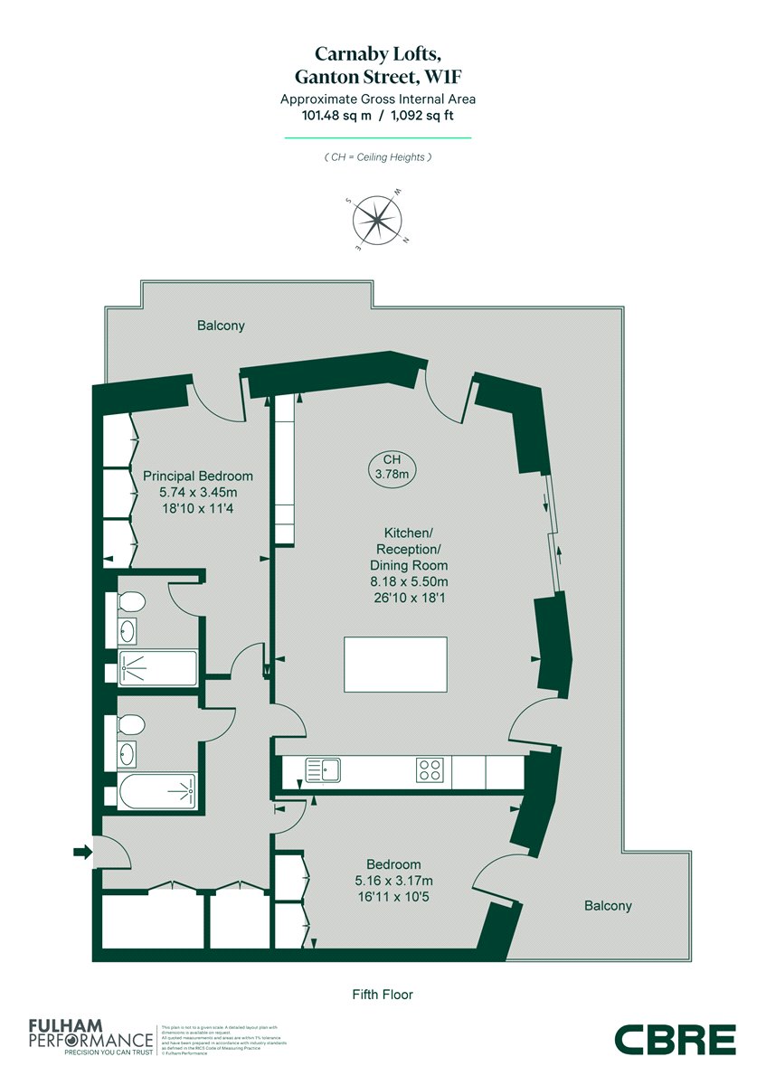 Ganton Street, London floorplan