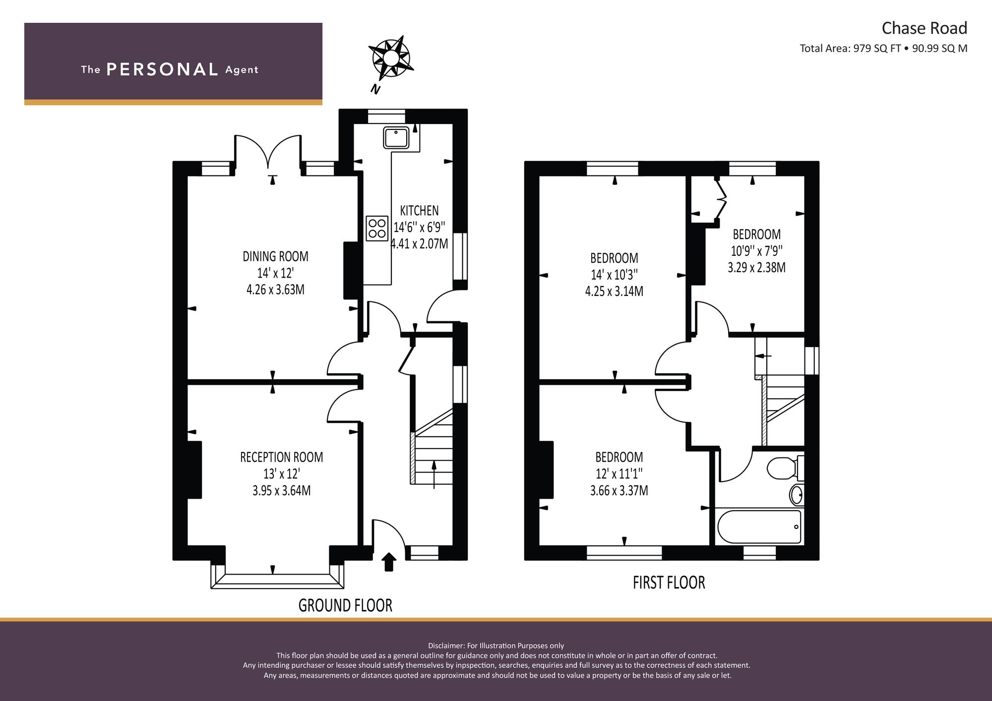 7 Chase Road, Epsom floorplan