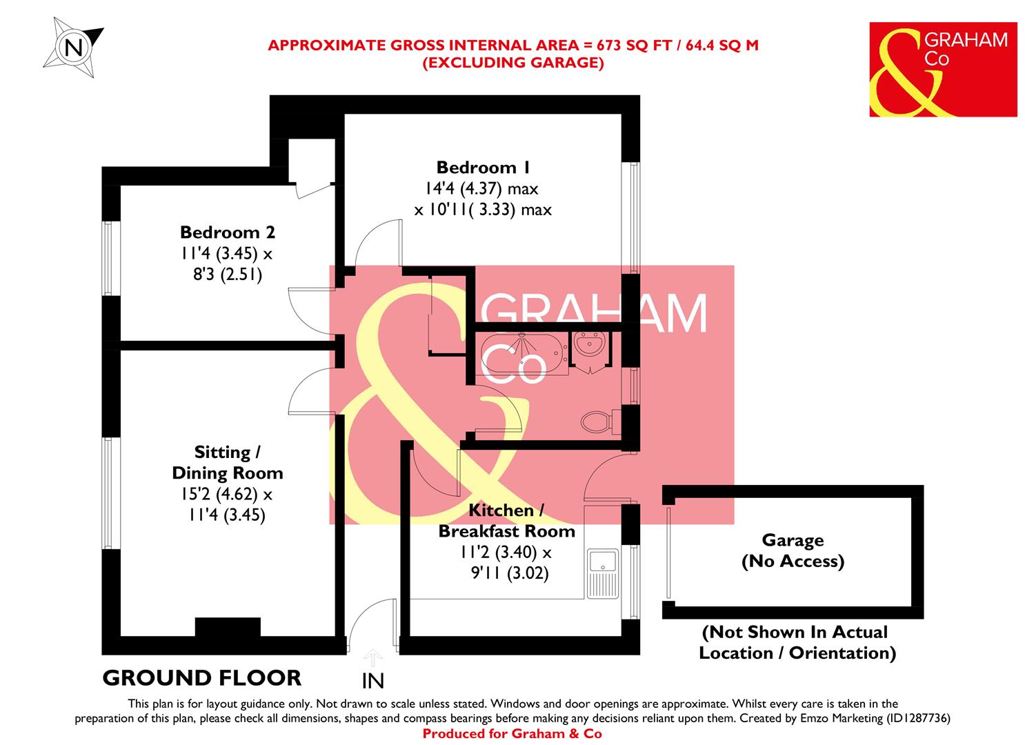 89, The Drove, Andover floorplan