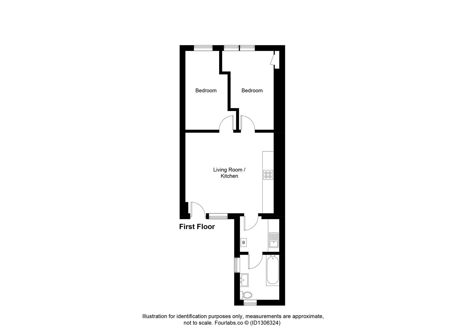 14 Douglas Terrace, Leven Road, Windygates floorplan