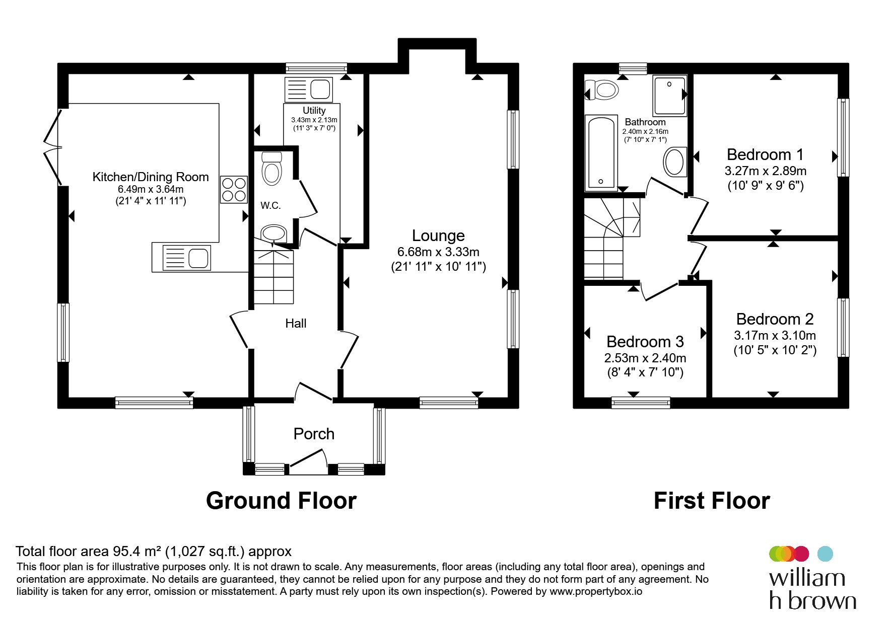 Eastview, Croft Lane, SKEGNESS floorplan