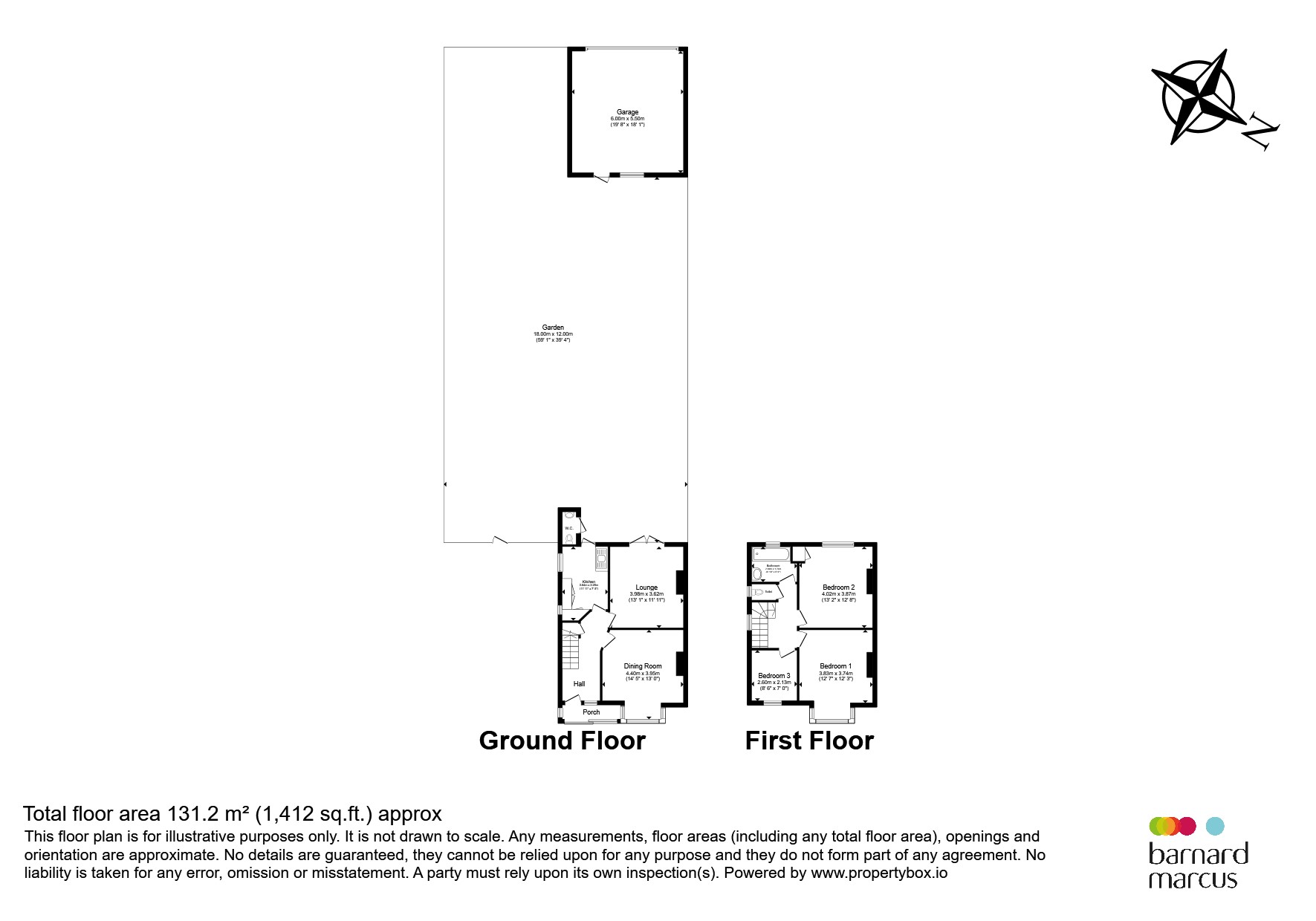 225, Malden Road, Sutton floorplan