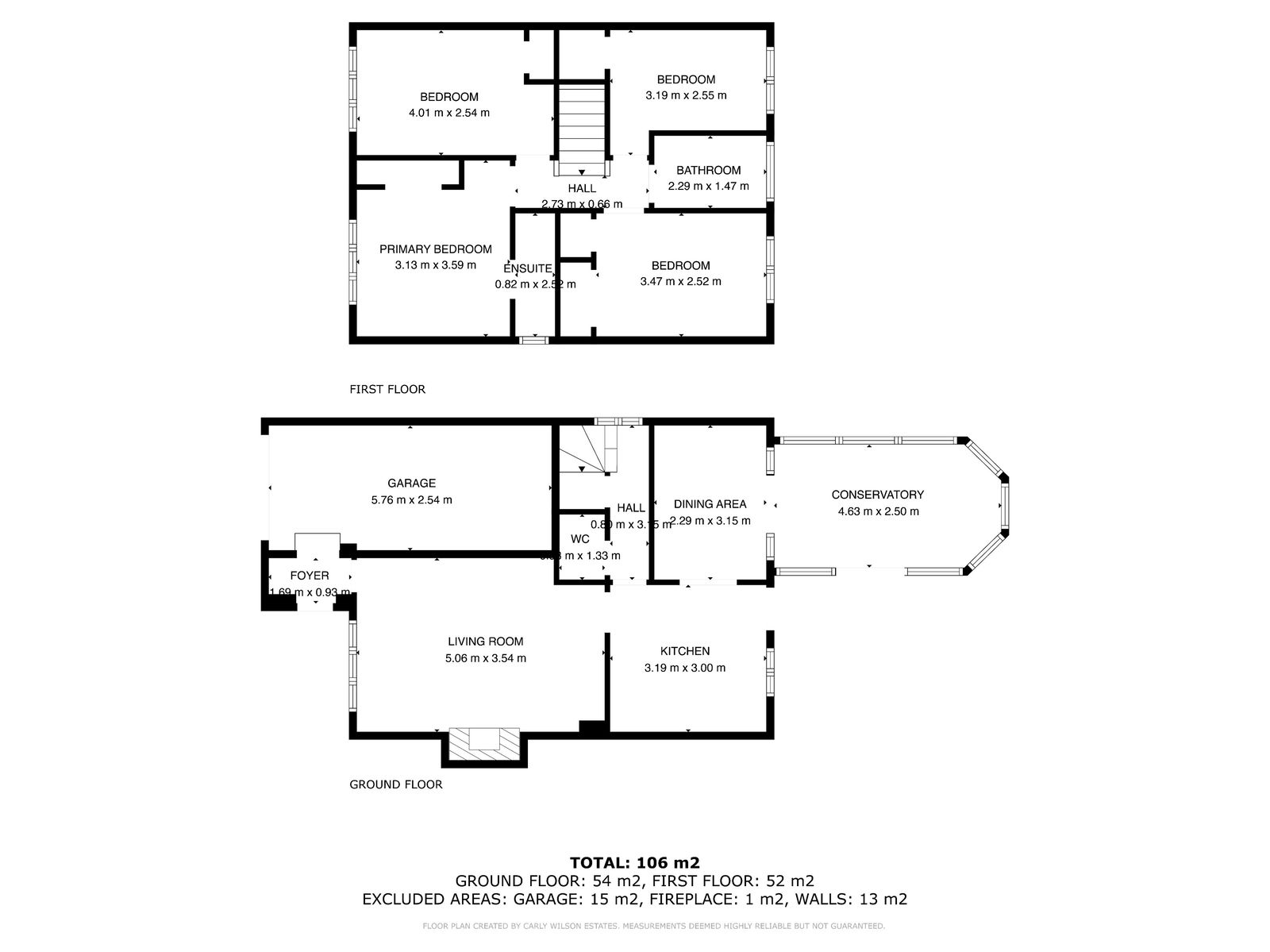 30, Gaunt Road, Rotherham floorplan