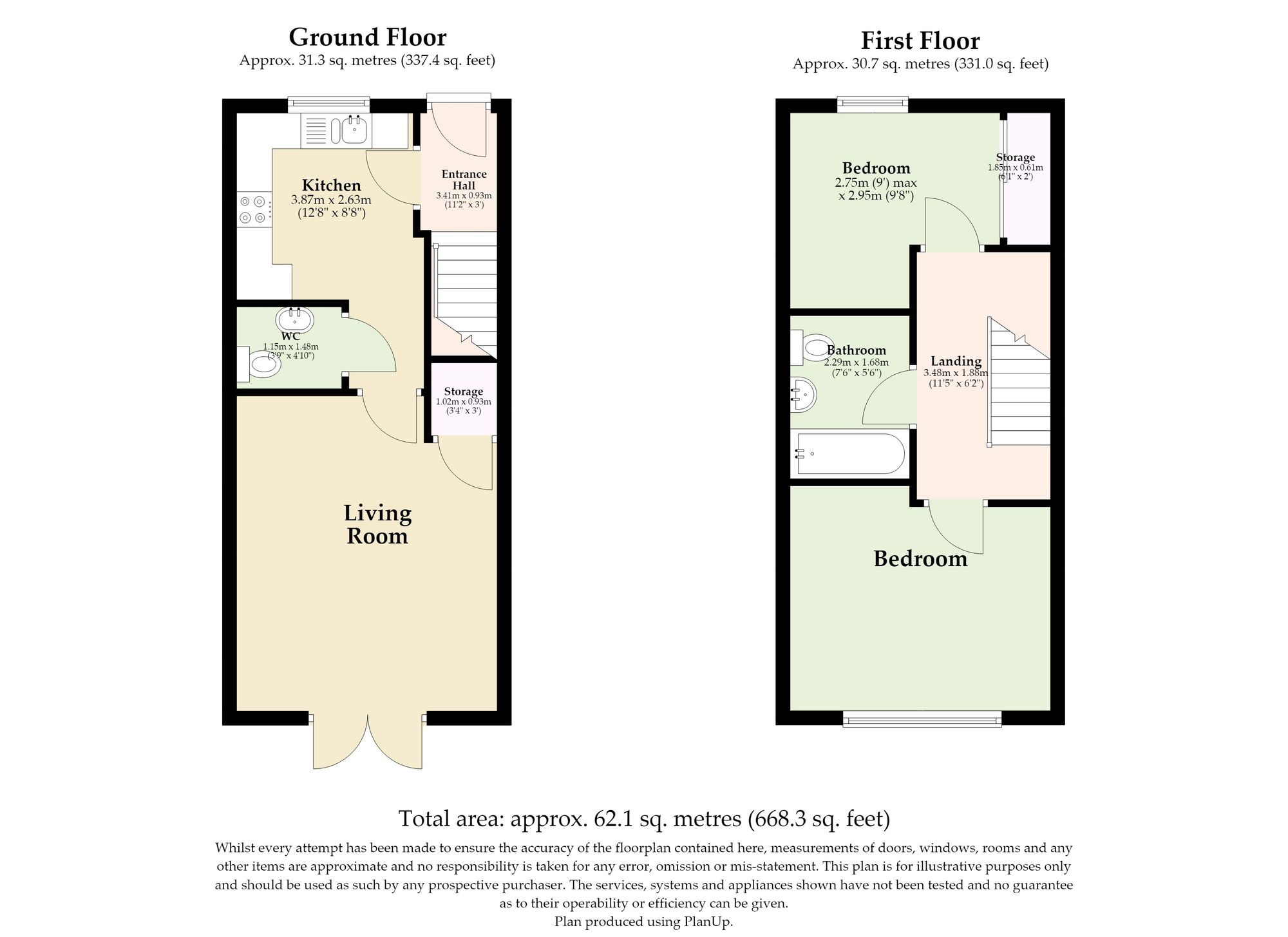 Heritage Green, Lowestoft floorplan