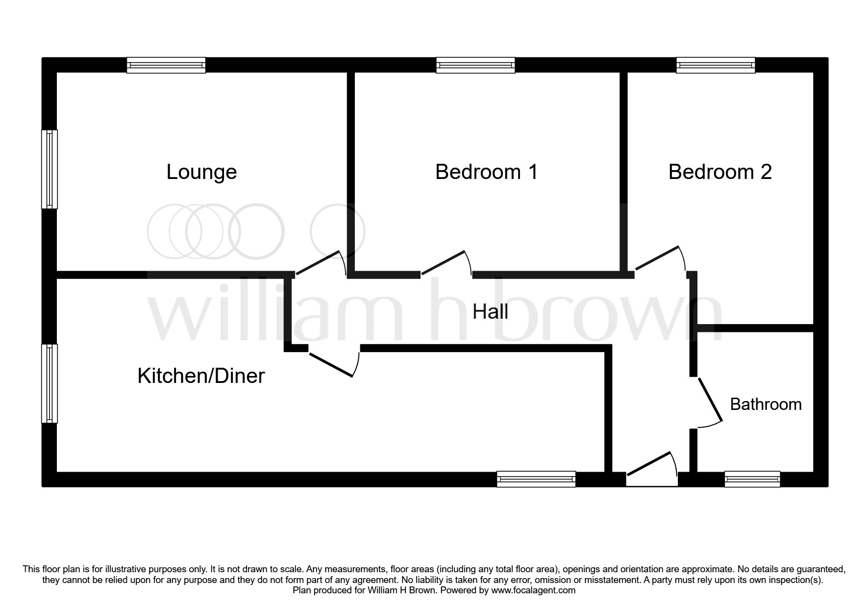 Mere View, Yaxley, Peterborough PE7, 2 bedroom terraced bungalow for
