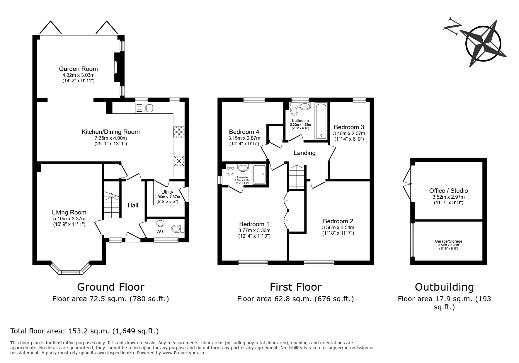 25, Metcalf Road, Norwich floorplan