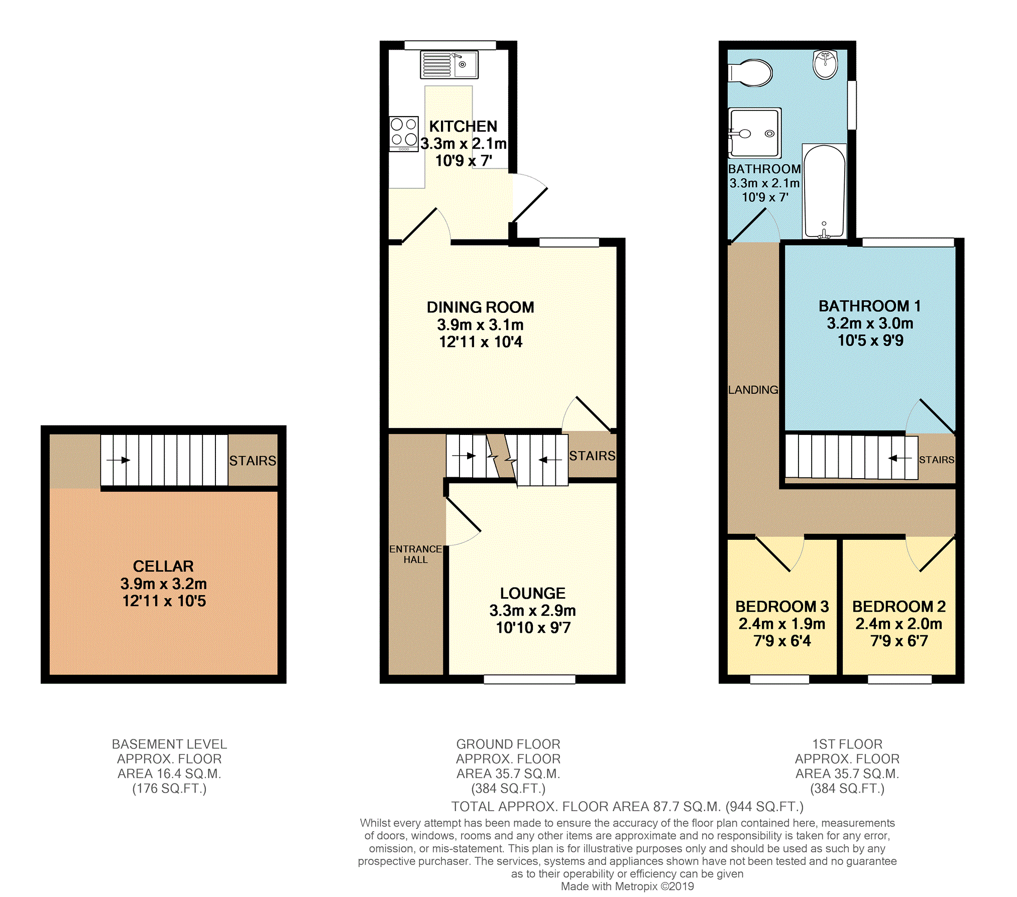 3 Bedrooms Terraced house for sale in East Street, Chatham ME4