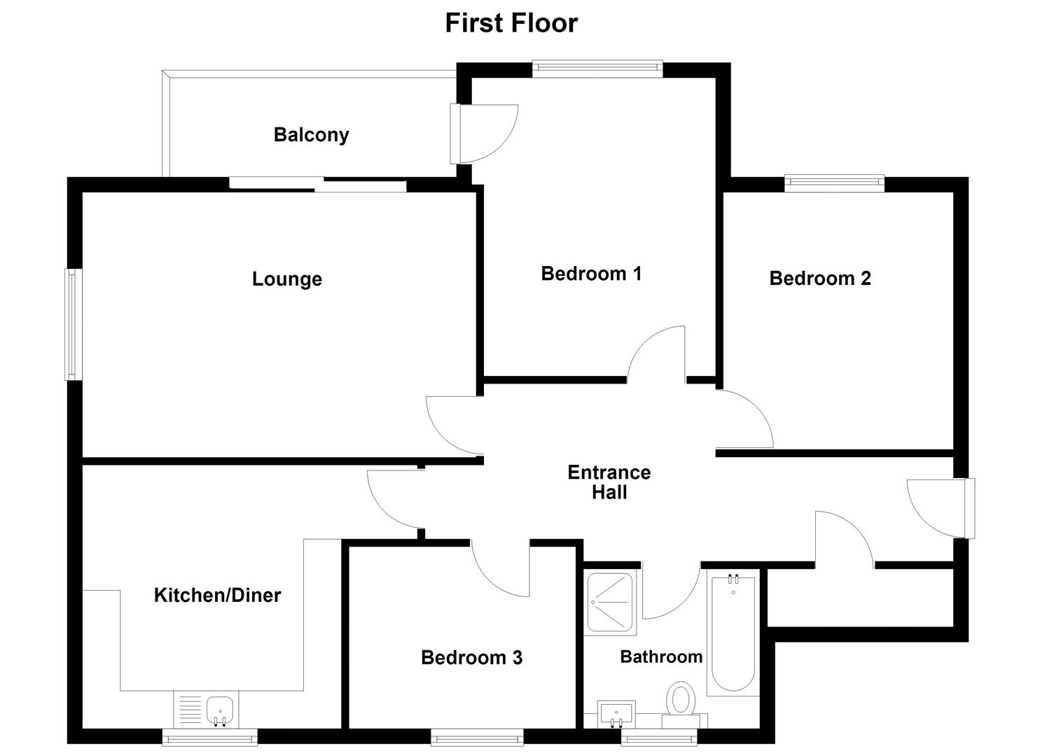 27 Savoy Court, 7 Chine Avenue, Shanklin floorplan