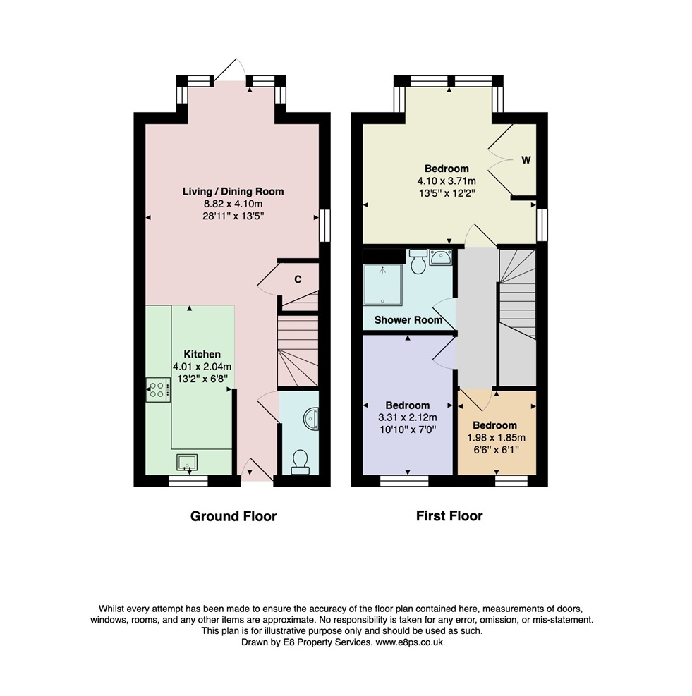 A, The Paddock, Kennington floorplan