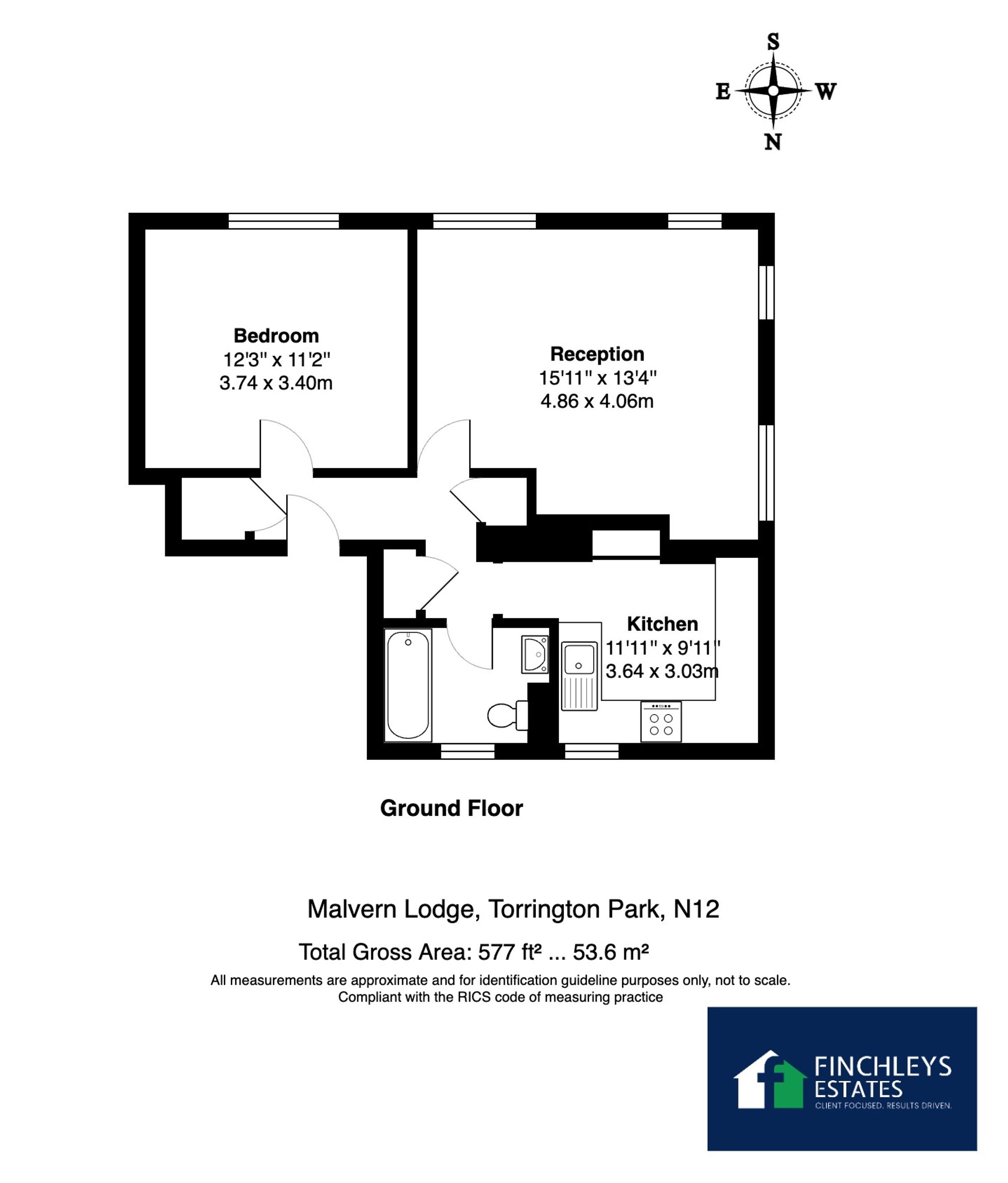 Torrington Park, London floorplan