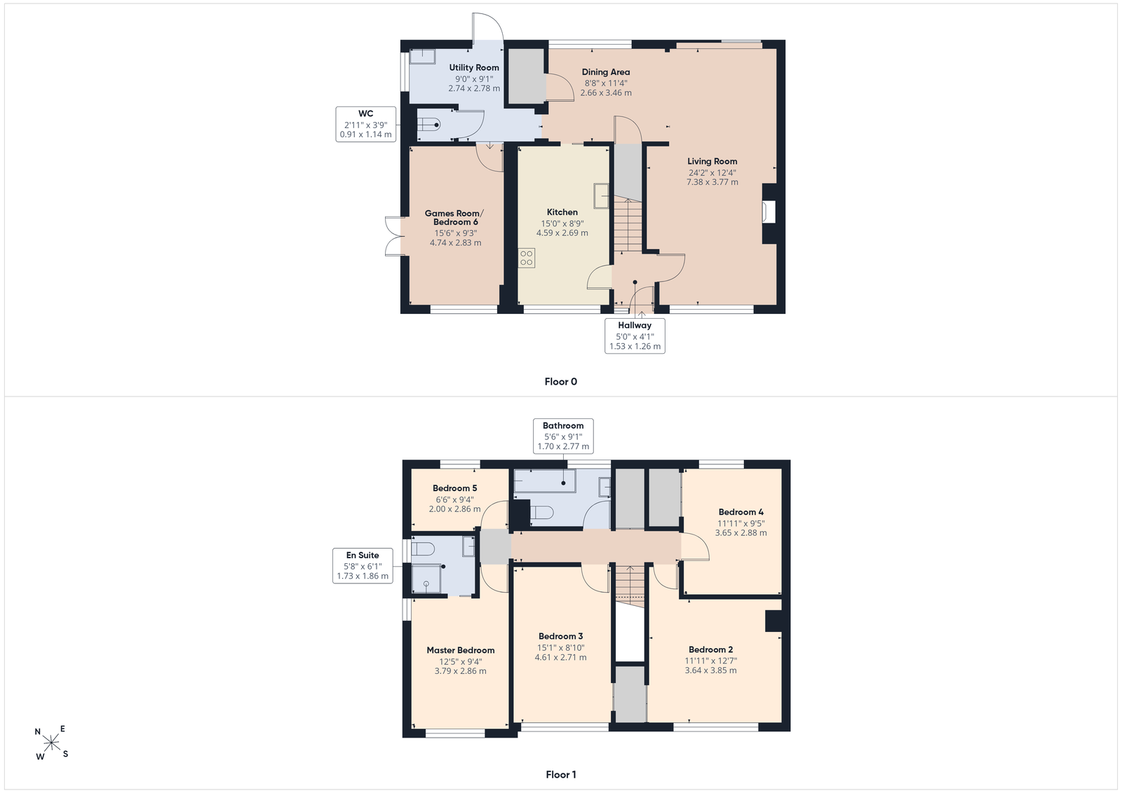 27, Highwood Park, Dobwalls floorplan