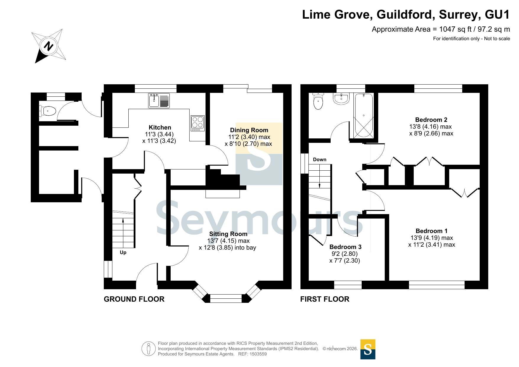 133, Lime Grove, Surrey floorplan