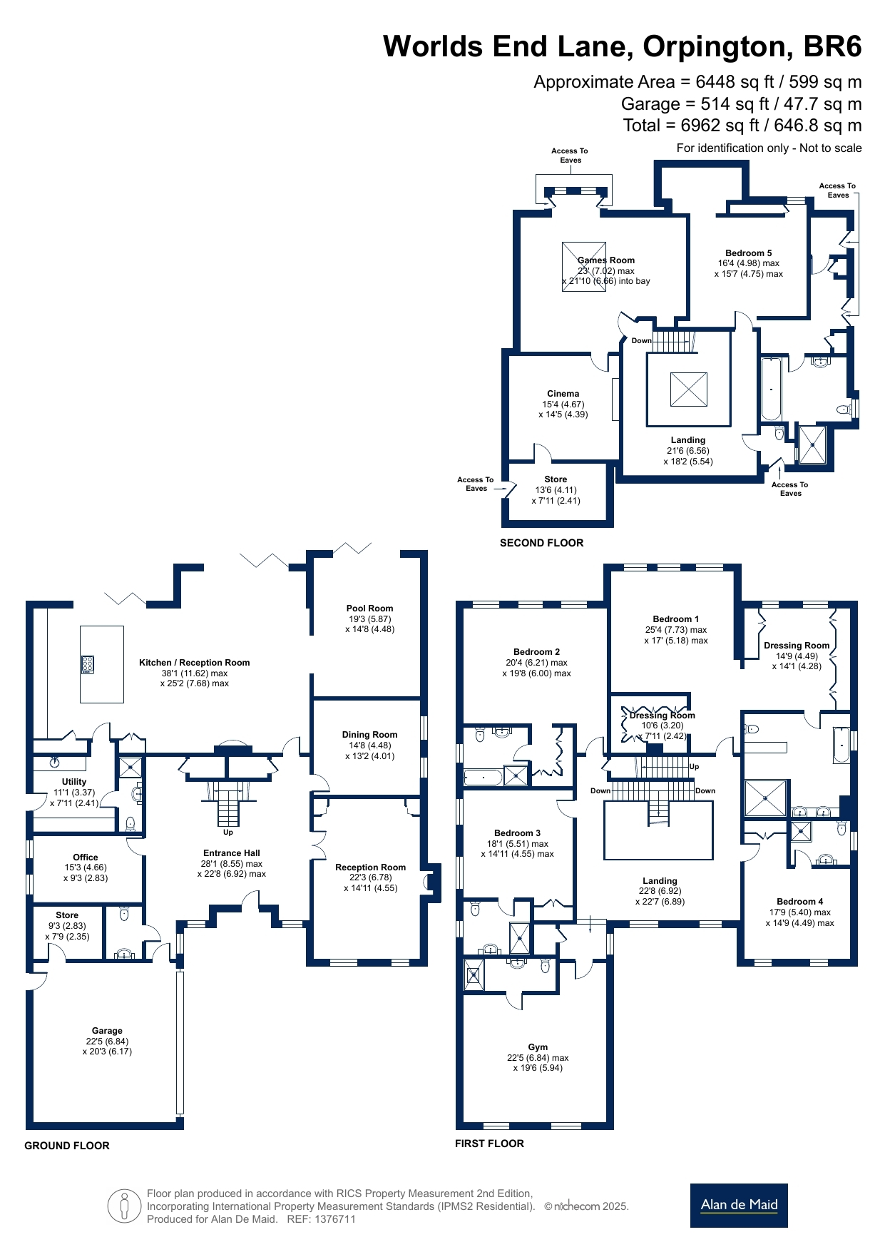 183, Worlds End Lane, Chelsfield Park floorplan
