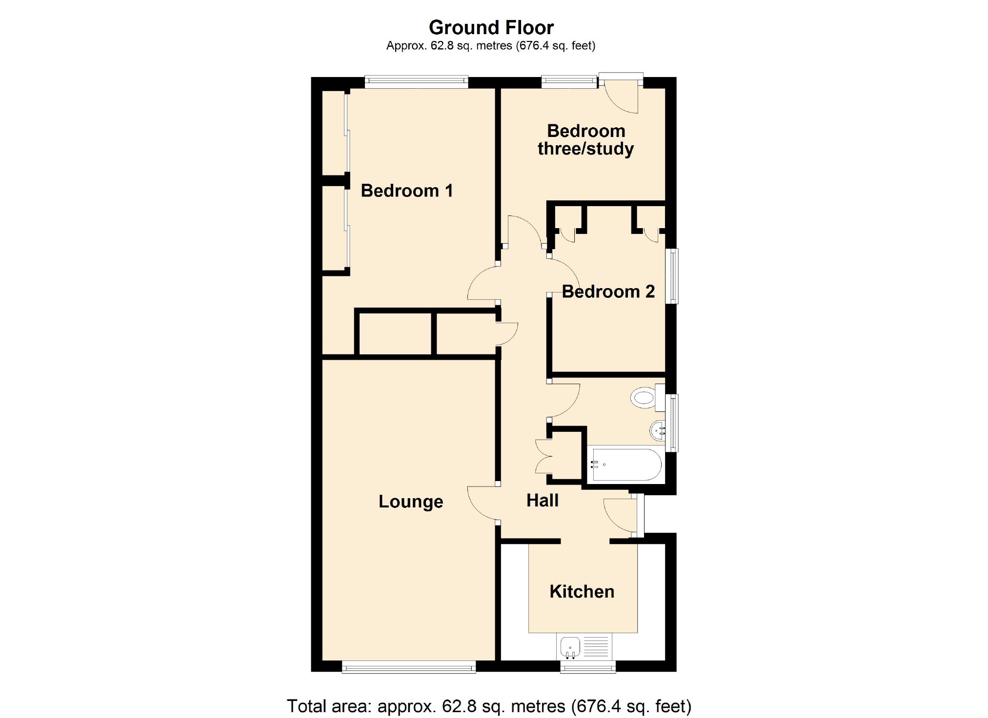 3 Bedrooms Semi-detached bungalow for sale in Freshwater Drive, Denton, Manchester M34