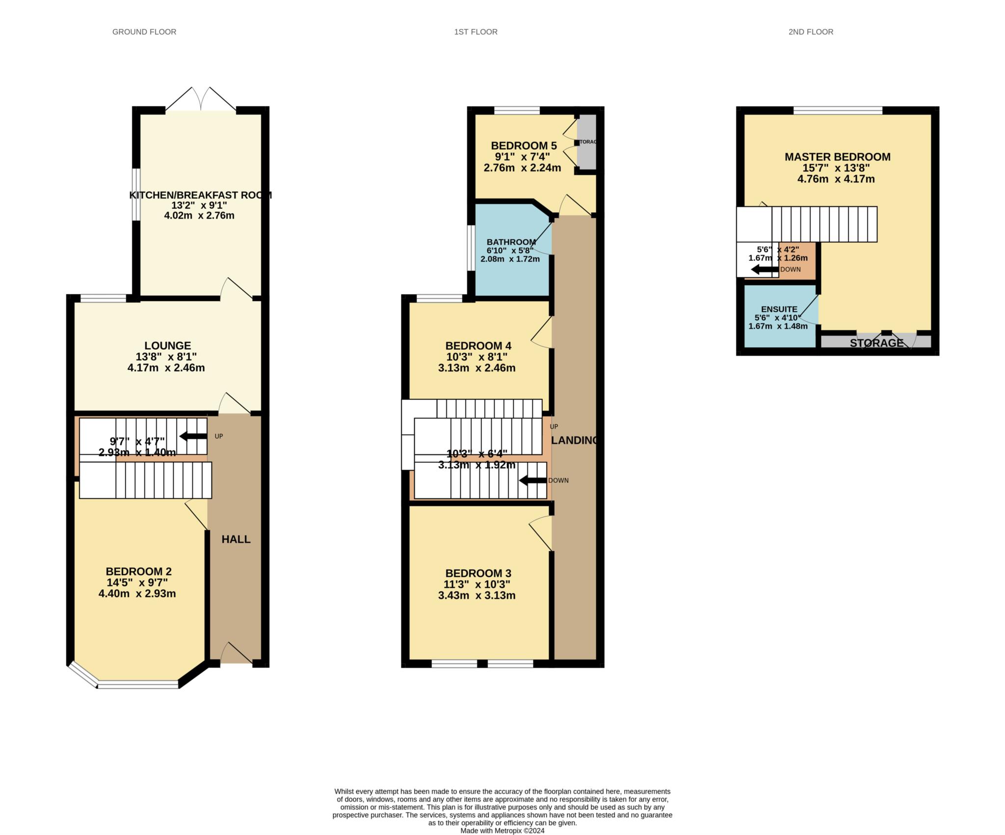 Grange Avenue, Reading floorplan