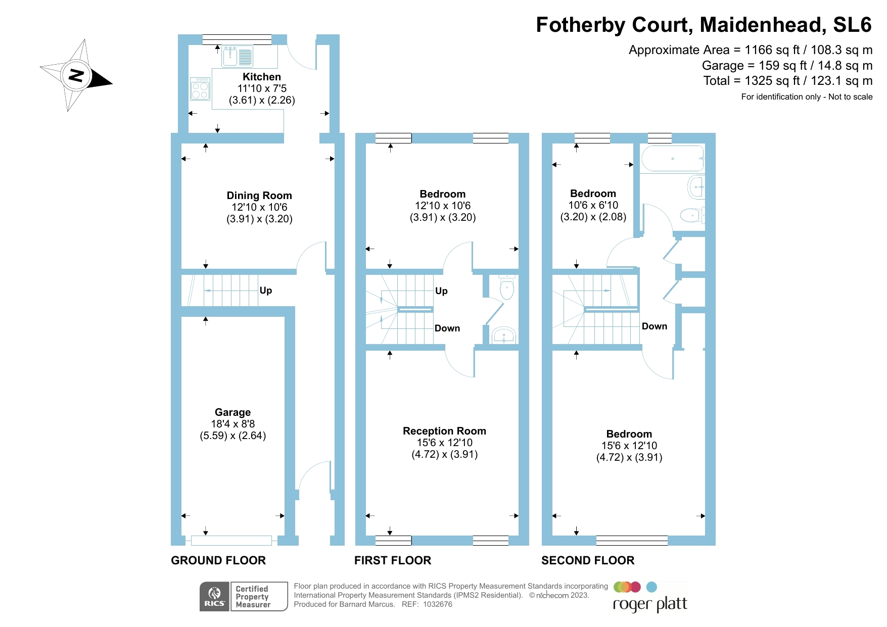 Fotherby Court, Maidenhead SL6, 3 bedroom terraced house for sale