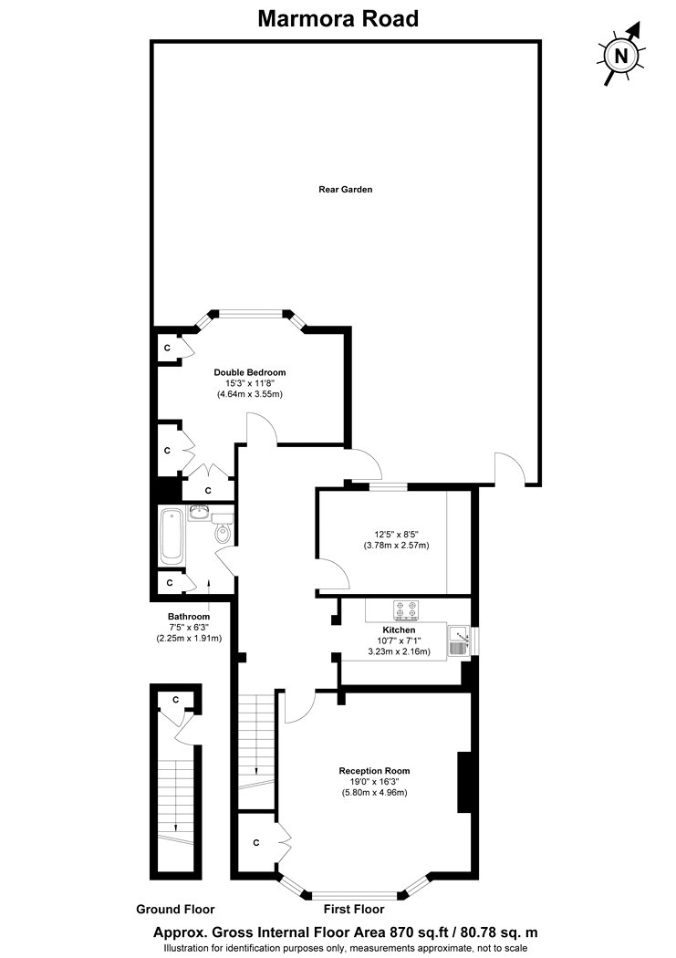 32c, Marmora Road, East Dulwich floorplan