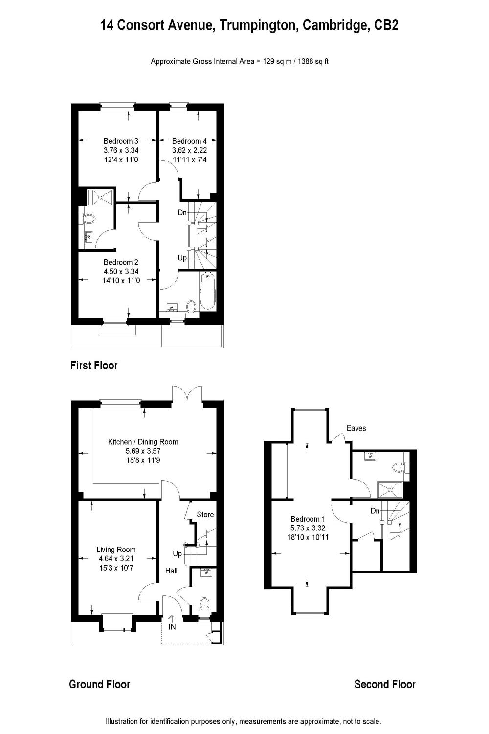 4 Bedrooms Semi-detached house to rent in Consort Avenue, Trumpington, Cambridge CB2