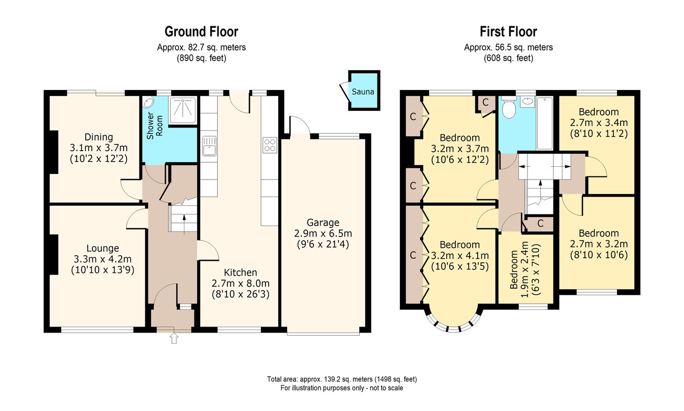 9, Merrilees Road, Sidcup floorplan